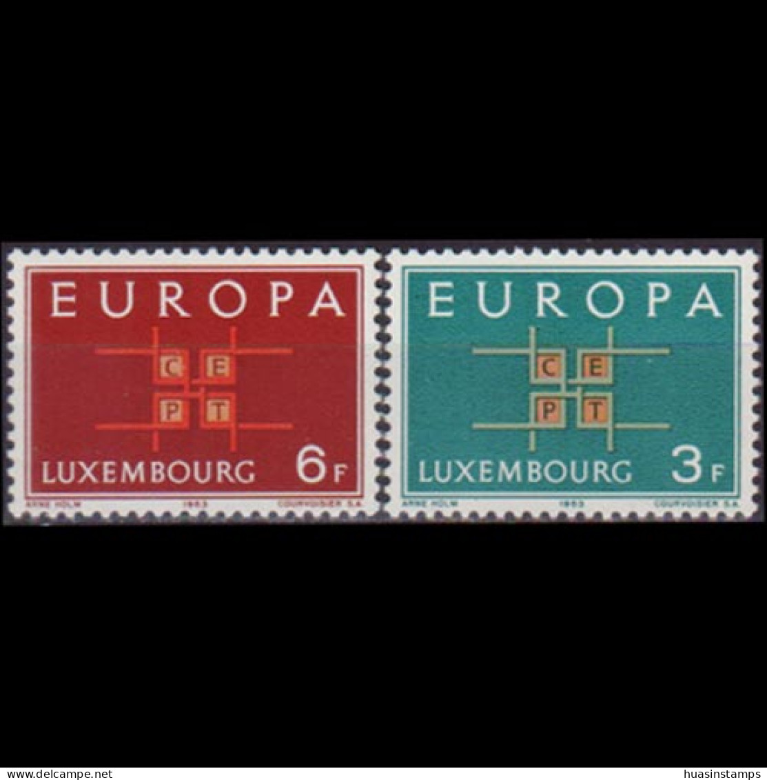 LUXEMBOURG 1963 - Scott# 403-4 Europa Set Of 2 MNH - Nuevos