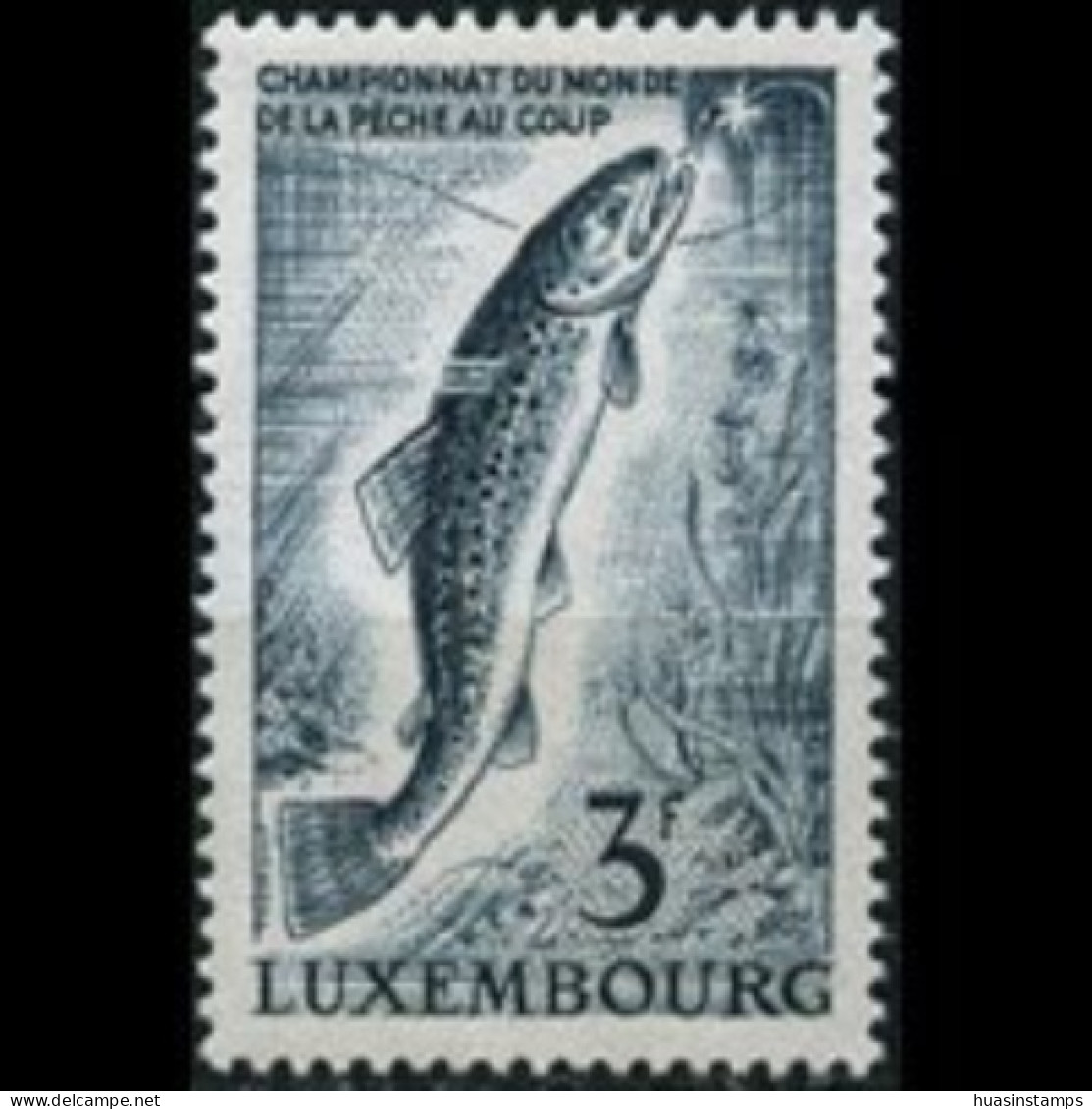 LUXEMBOURG 1963 - #405 World Fishing Champ. Set Of 1 MNH - Nuovi