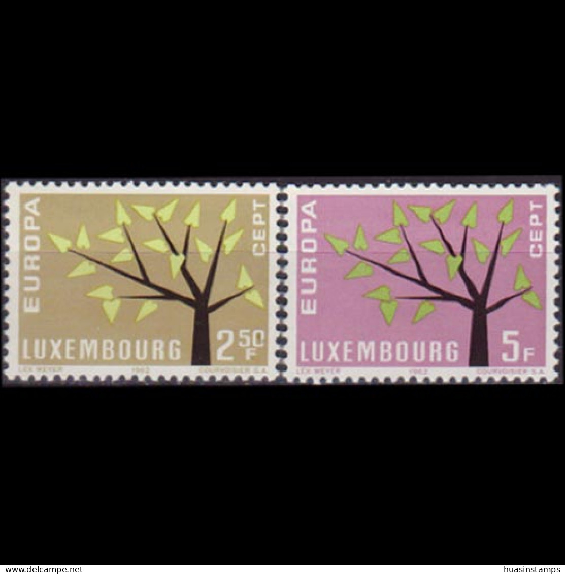 LUXEMBOURG 1962 - Scott# 386-7 Europa Set Of 2 MNH - Nuovi