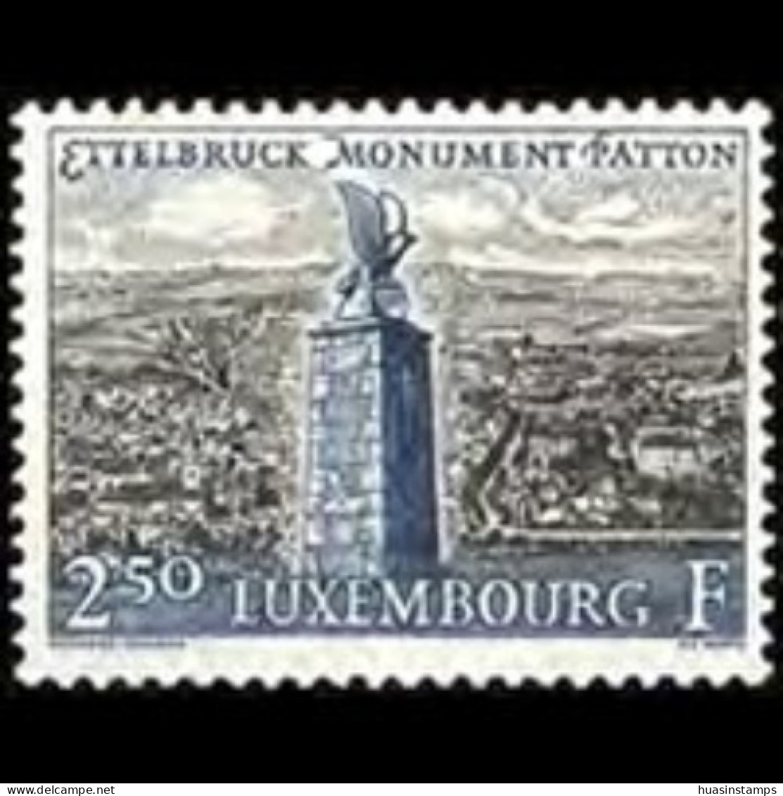 LUXEMBOURG 1961 - Scott# 381 Patton Monument Set Of 1 MNH - Nuovi