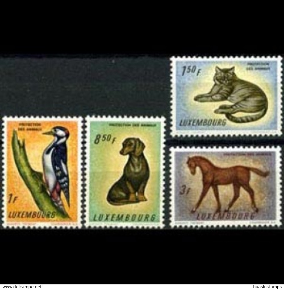 LUXEMBOURG 1961 - Scott# 376-9 Wildlife Set Of 4 MNH - Neufs