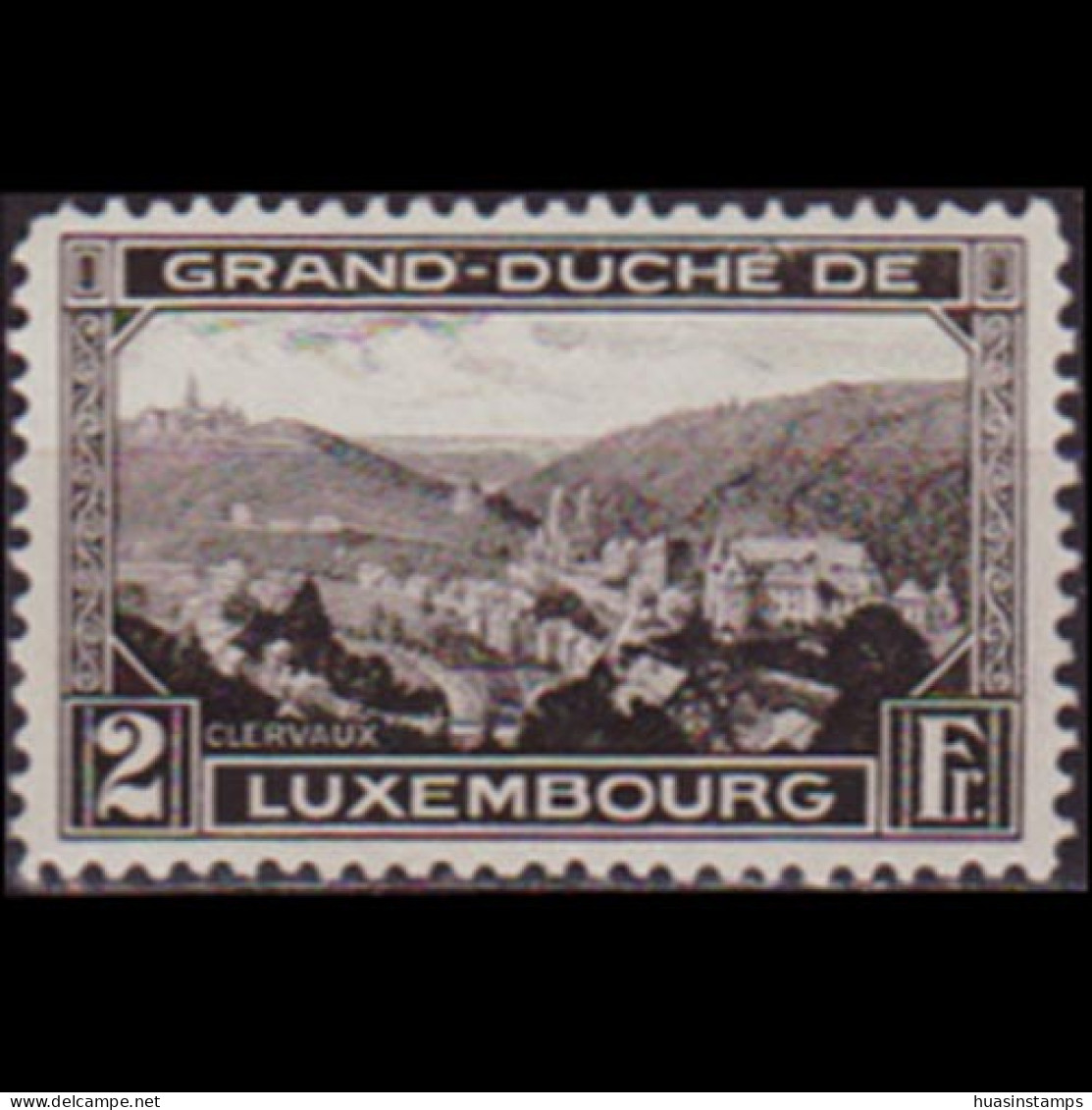 LUXEMBOURG 1928 - #194a Clervaux New Perf. Set Of 1 MNH - 1926-39 Charlotte Rechterzijde