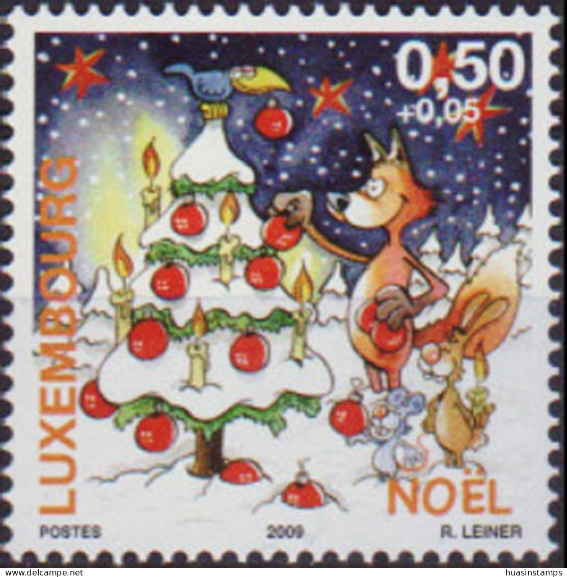 LUXEMBOURG 2008 - Scott# B465 Christmas Set Of 1 MNH - Neufs