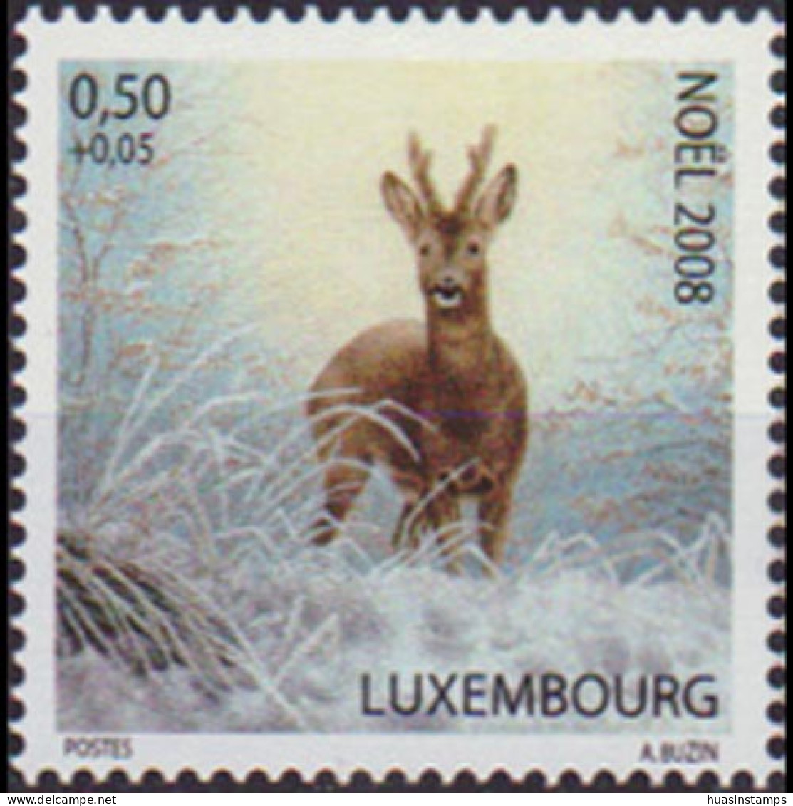 LUXEMBOURG 2008 - Scott# B460 Christmas Set Of 1 MNH - Unused Stamps