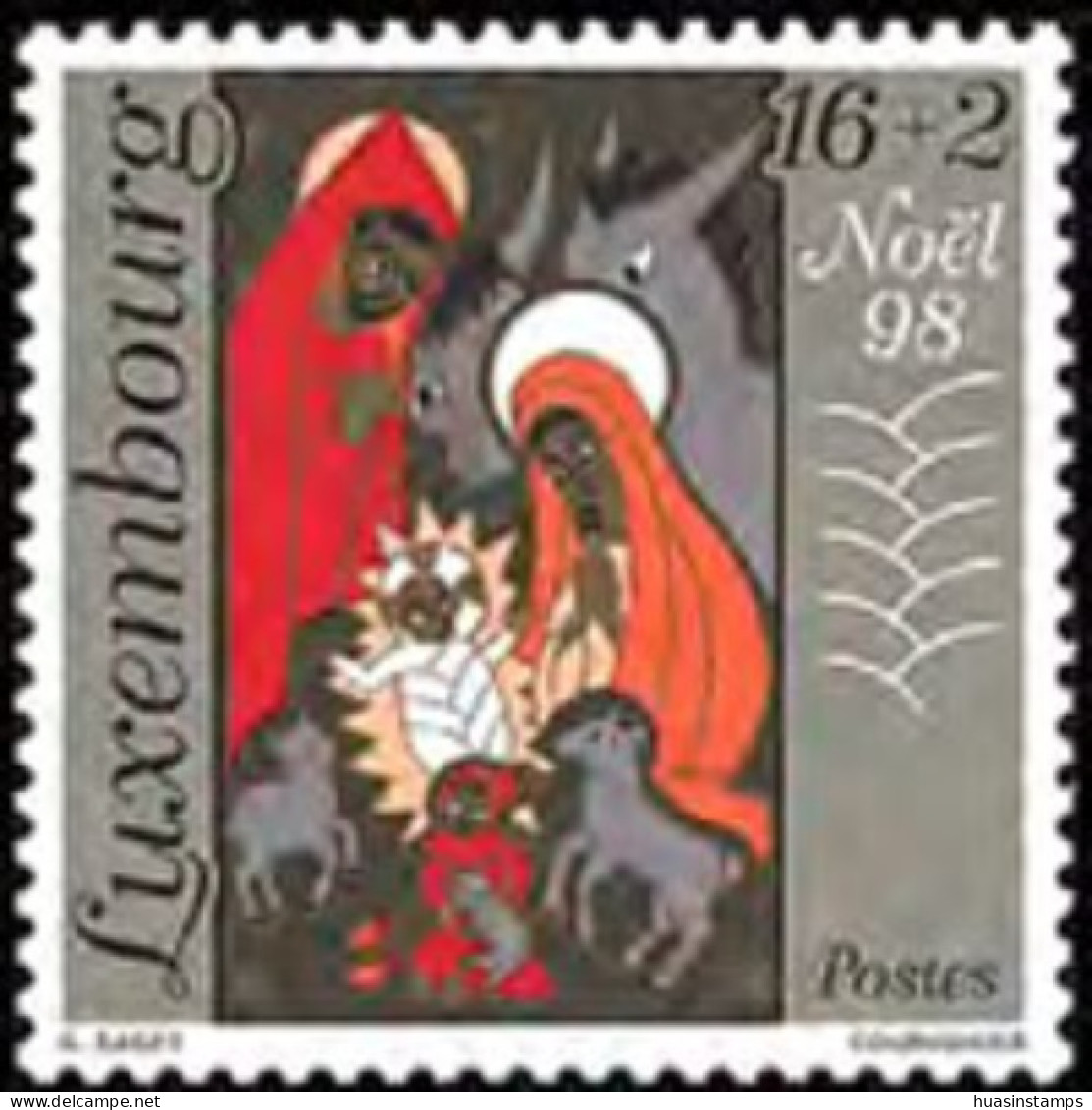 LUXEMBOURG 1998 - Scott# B410 Christmas Set Of 1 MNH - Neufs