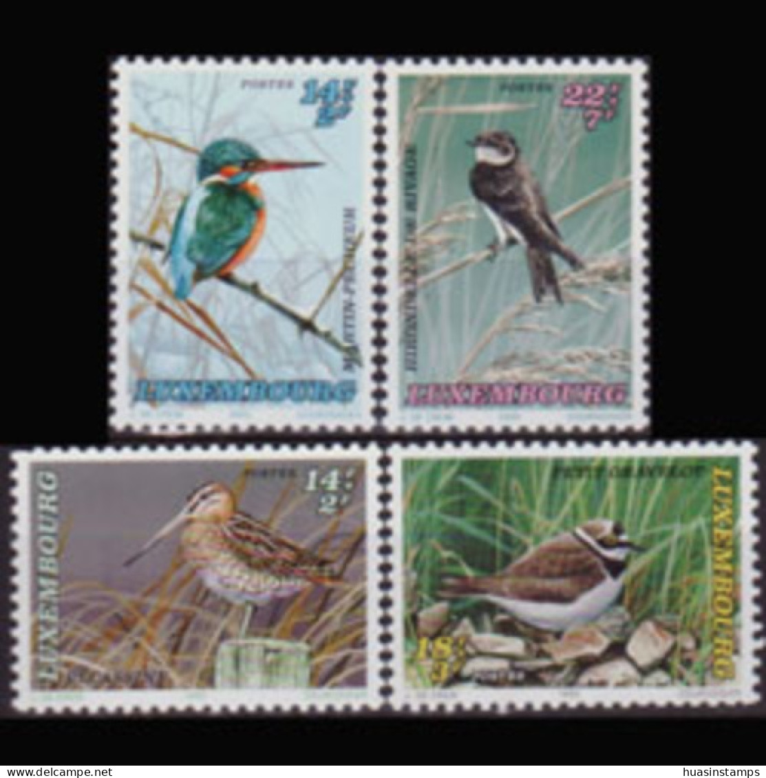 LUXEMBOURG 1993 - Scott# B387-90 Endang.Birds Set Of 4 MNH - Nuovi