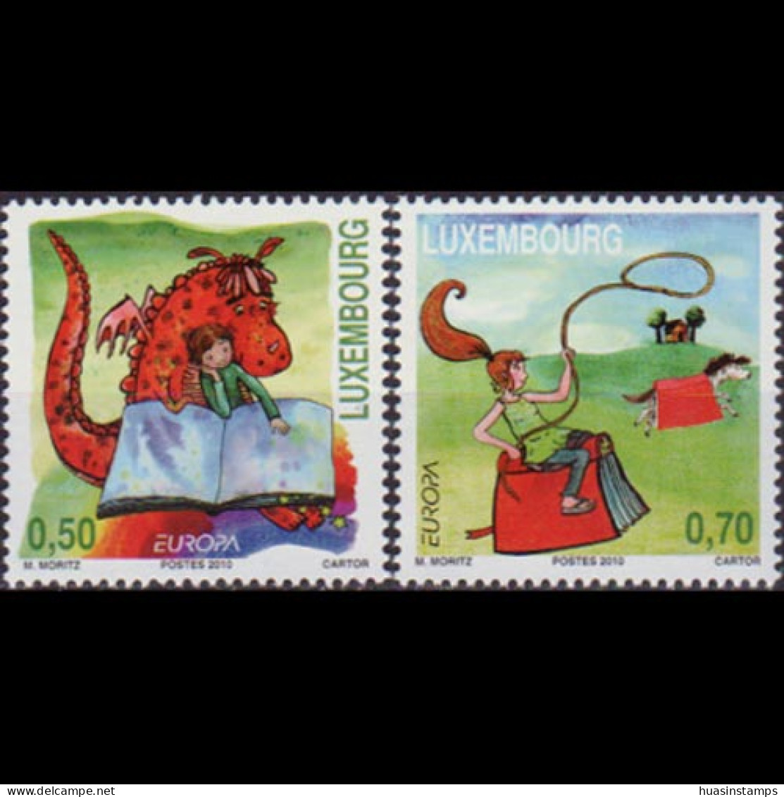 LUXEMBOURG 2010 - Scott# 1293-4 Europa-Tales Set Of 2 MNH - Unused Stamps