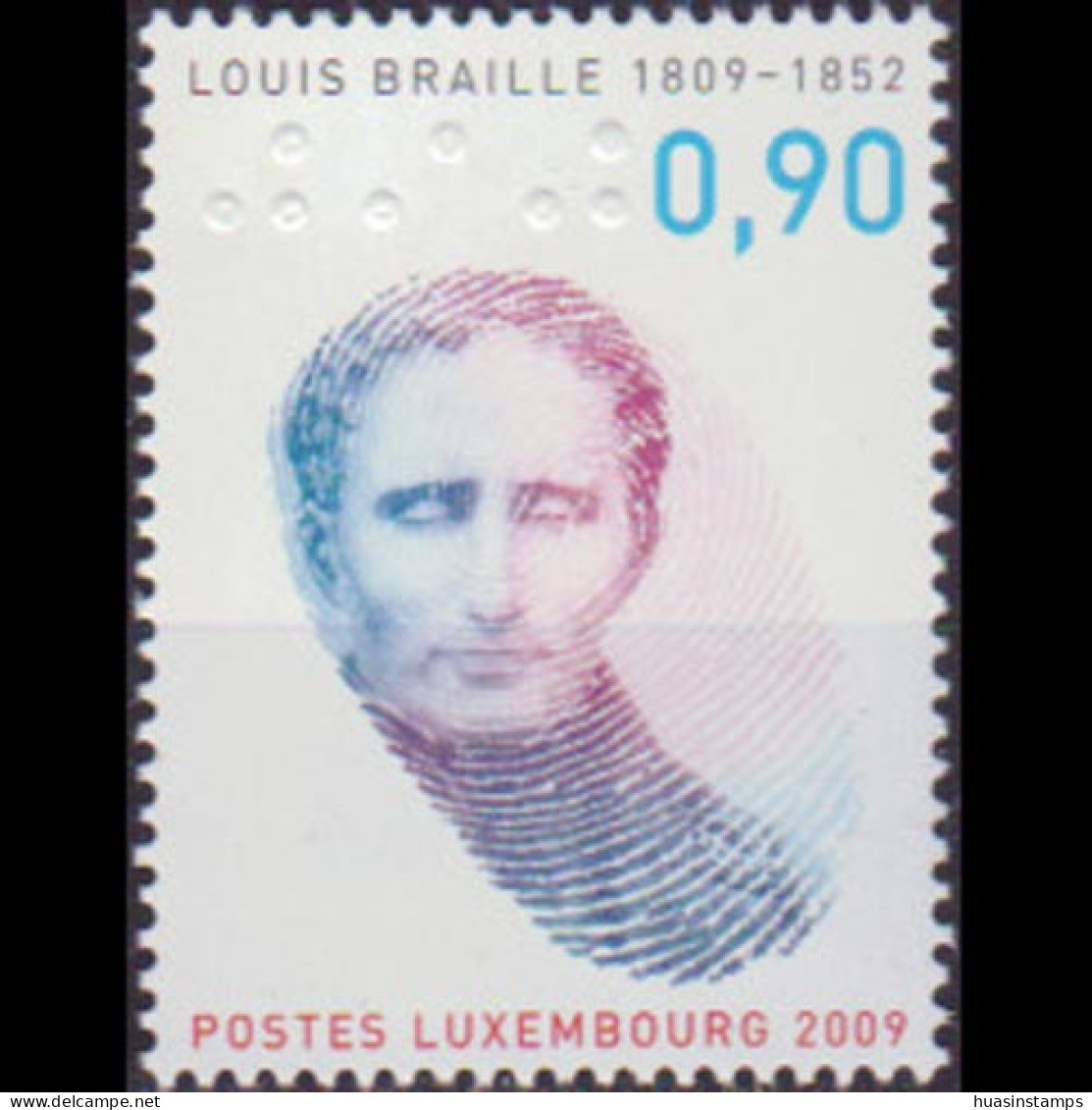 LUXEMBOURG 2009 - Scott# 1277 Louis Braille Set Of 1 MNH - Unused Stamps