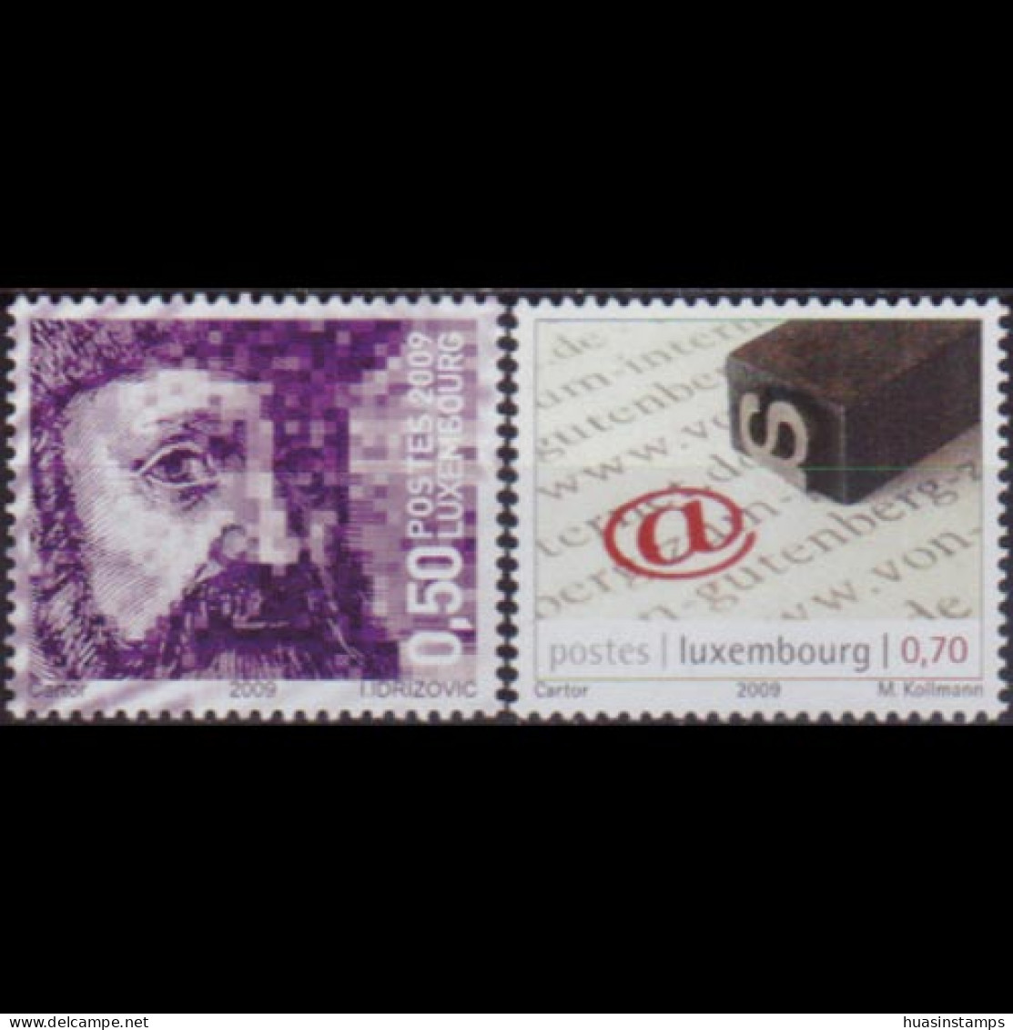 LUXEMBOURG 2009 - #1282-3 Presses Inventor Set Of 2 MNH - Unused Stamps