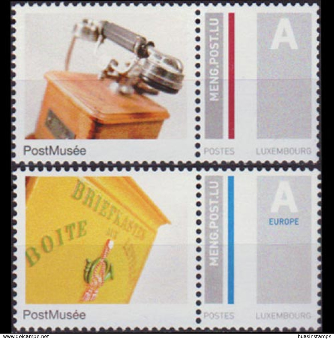 LUXEMBOURG 2009 - #1271-2 Personalized Stamps Set Of 2 MNH - Unused Stamps