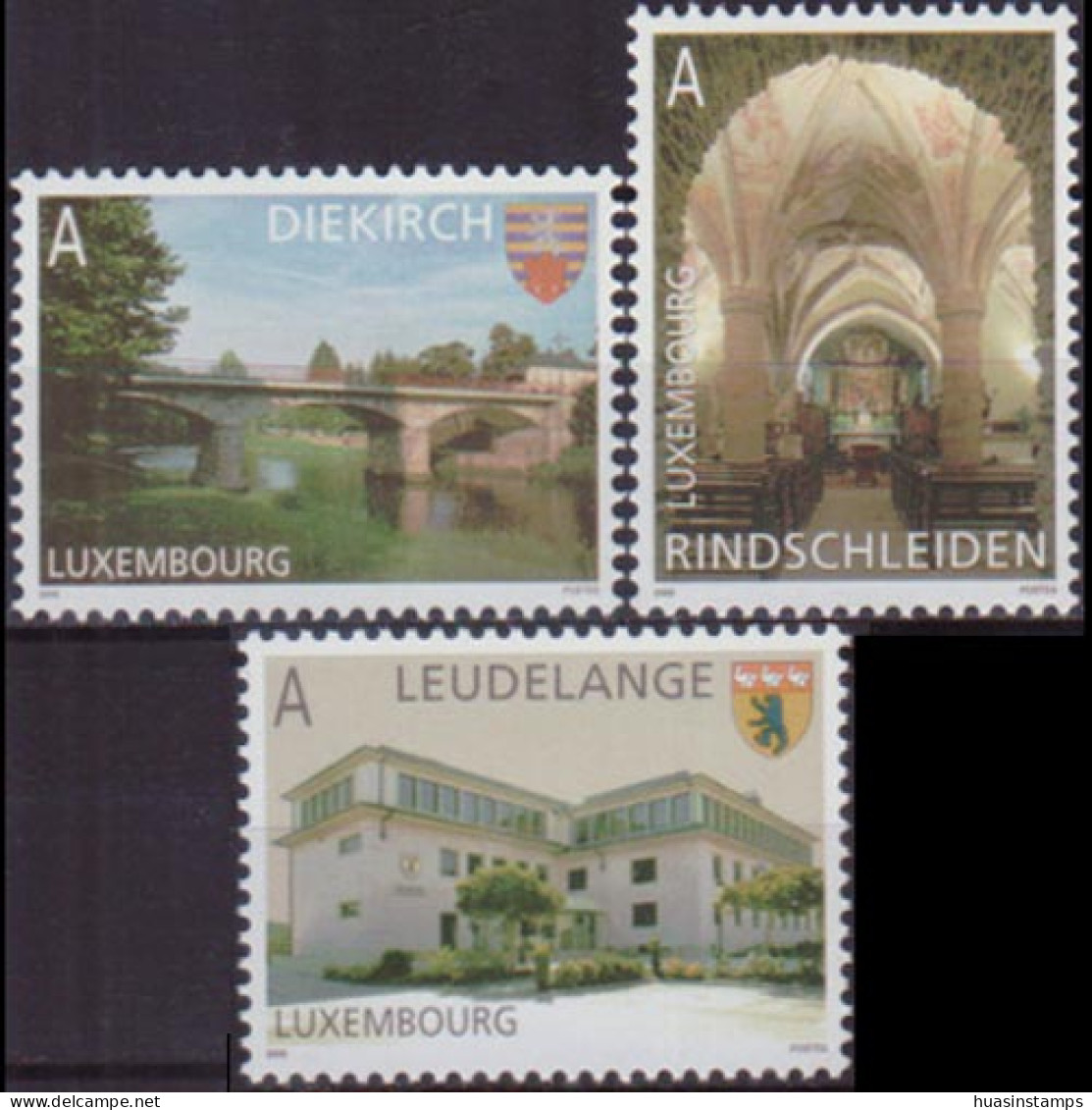 LUXEMBOURG 2008 - Scott# 1236-8 Tourism Set Of 3 MNH - Ungebraucht