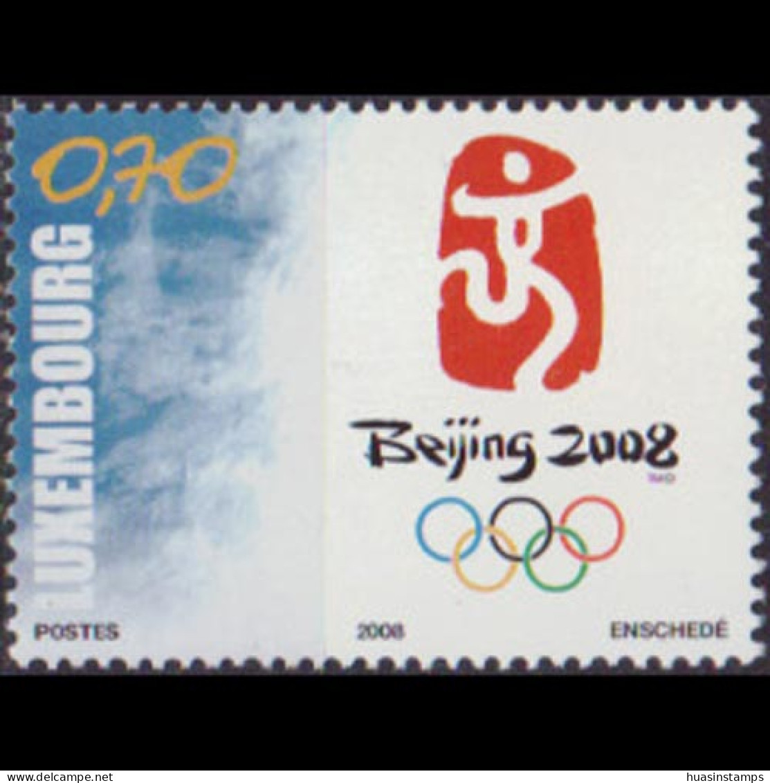 LUXEMBOURG 2008 - Scott# 1231 Olympics Set Of 1 MNH - Ungebraucht