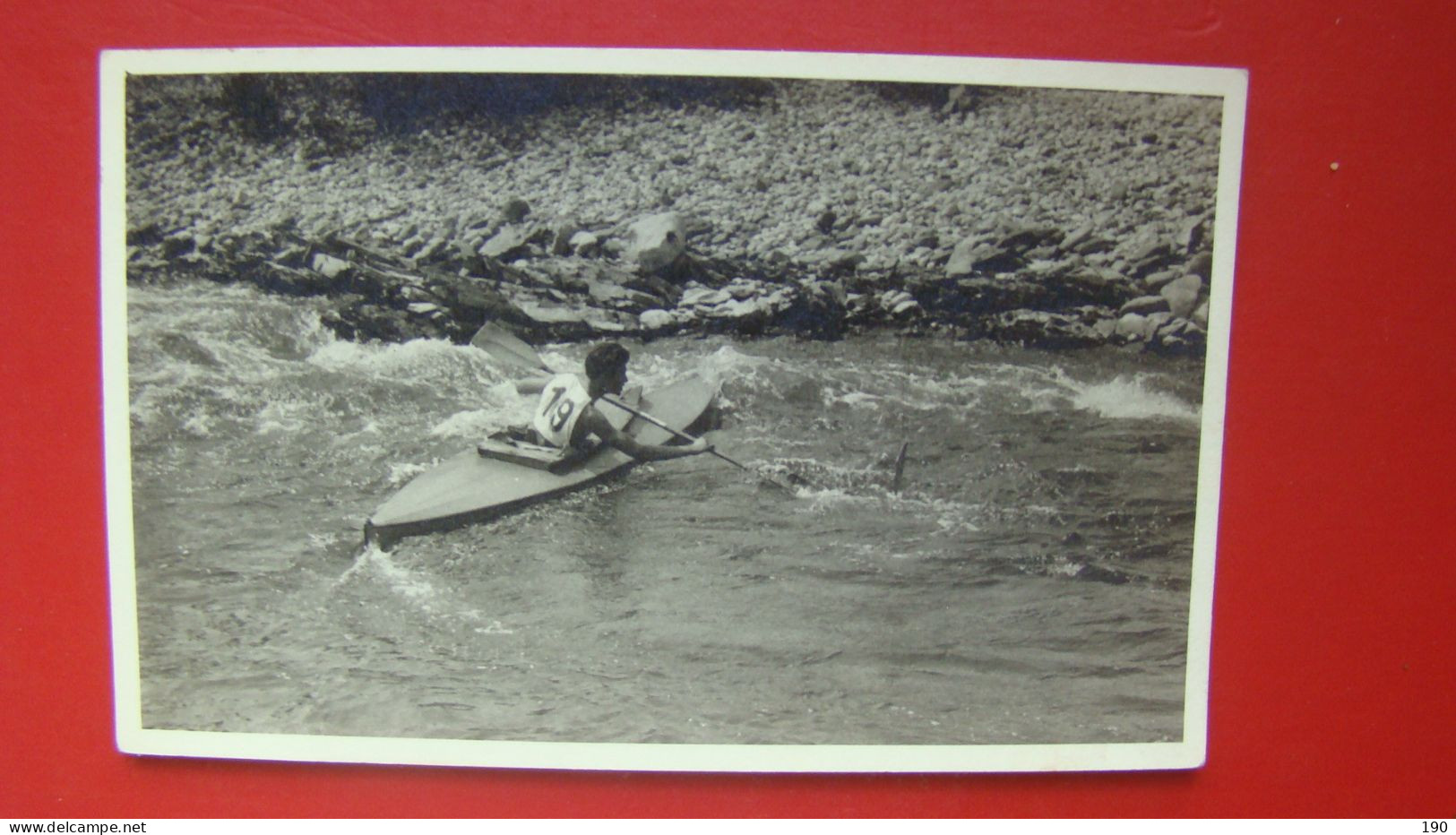 Kayak Nr.19. Kajak St.19. - Rowing