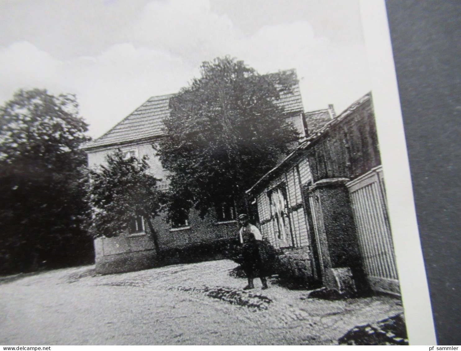 Seltene Mehrbild Ak 1940 Gasthaus Großkröbitz / Im Dorf / Gasthaus Großkröbitz über Kahla Bes. Elly Heinze / SSt Kahla - Hotel's & Restaurants