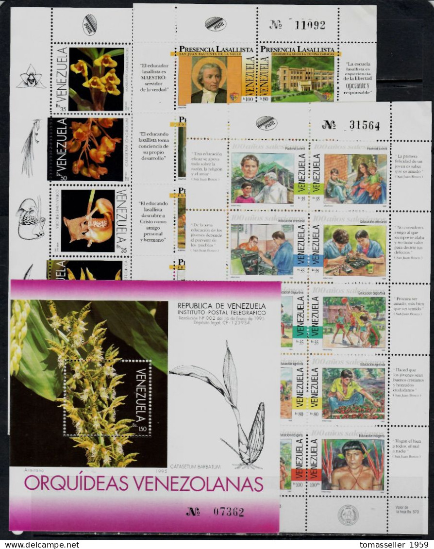 Venezuela- 14!!! Years Sets.Almost 110 Issues  .MNH** - Venezuela