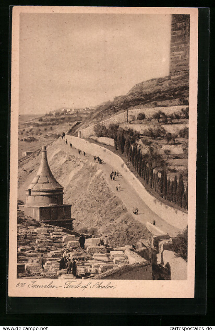 AK Jerusalem, Tomb Of Absalom  - Palestine