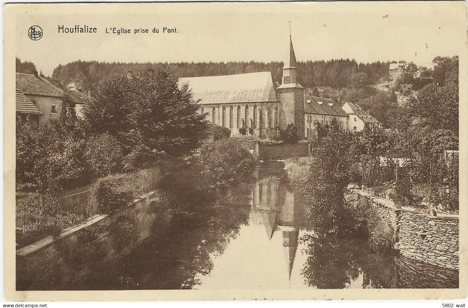 HOUFFALIZE : L'église Prise Du Pont - Houffalize