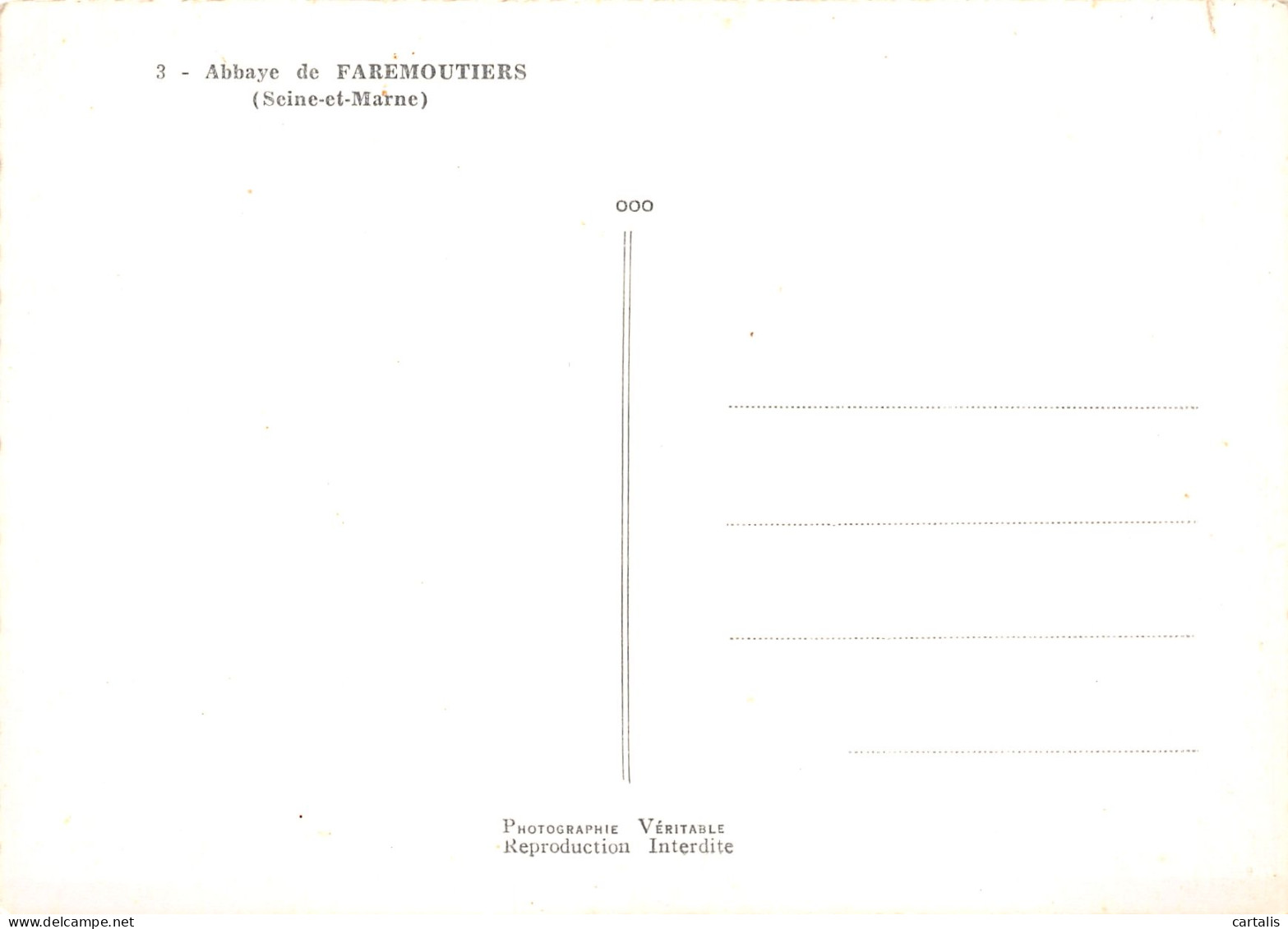 77-FAREMOUTIERS-N°3915-A/0065 - Faremoutiers