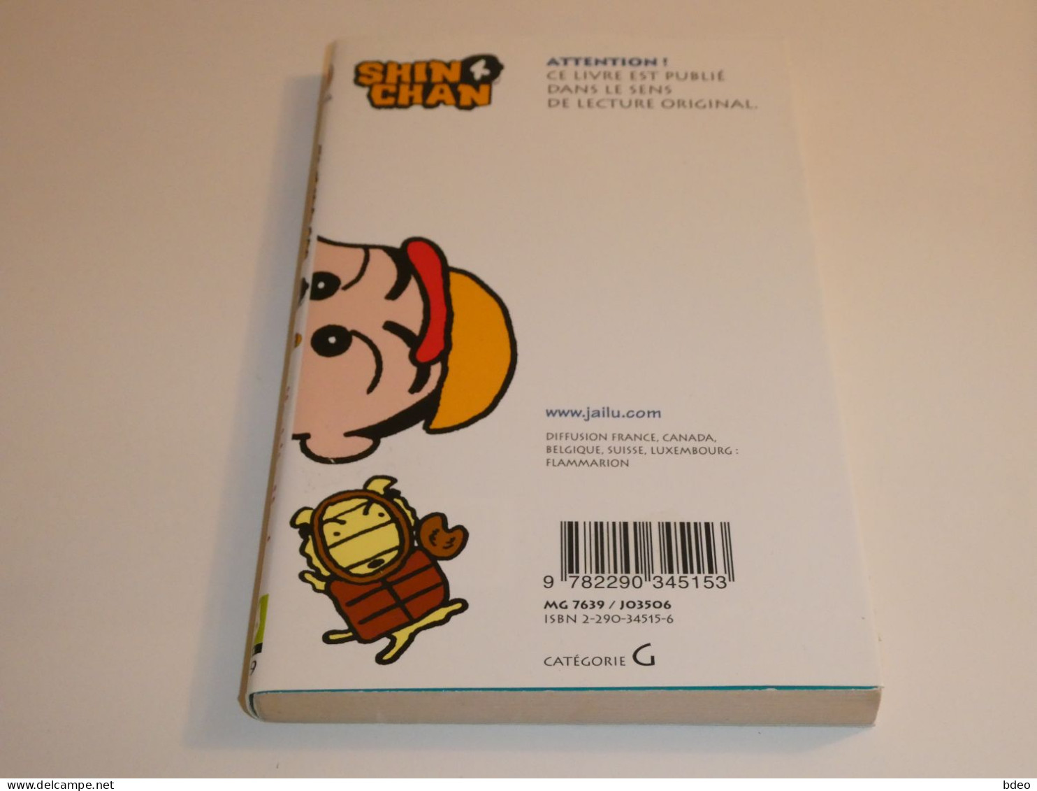 SHINCHAN TOME 4/ 1ERE SERIE / BE - Mangas Versione Francese