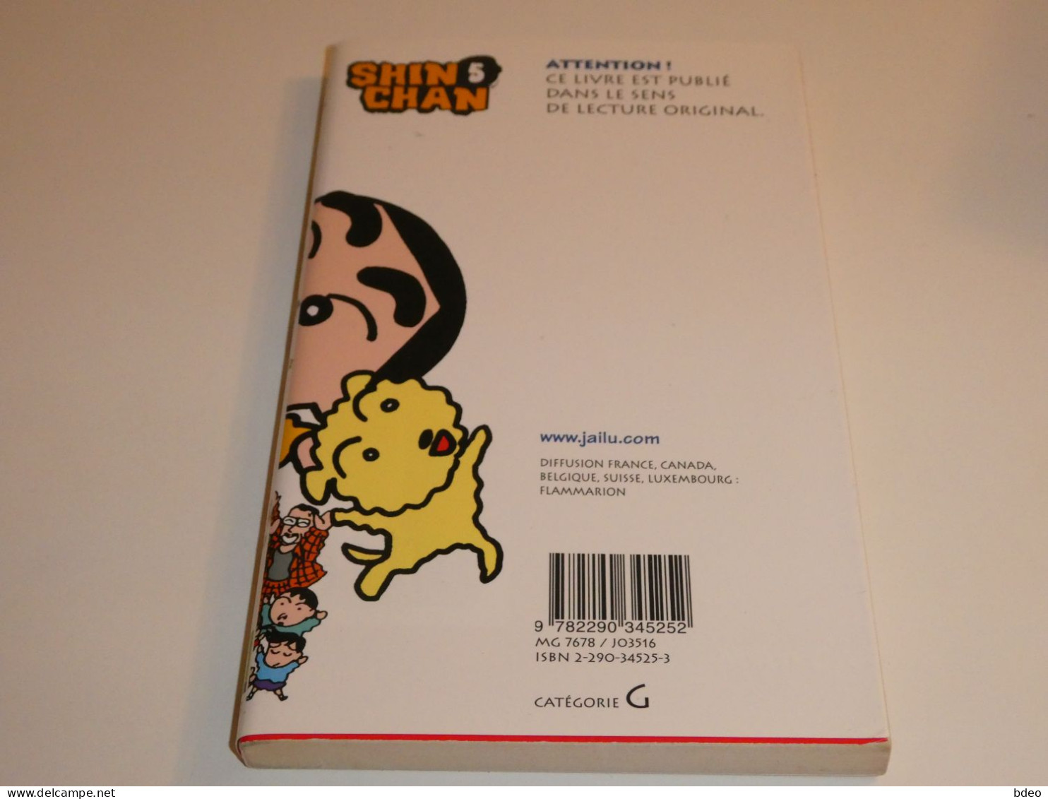 SHINCHAN TOME 5/ 1ERE SERIE / BE - Mangas Version Française