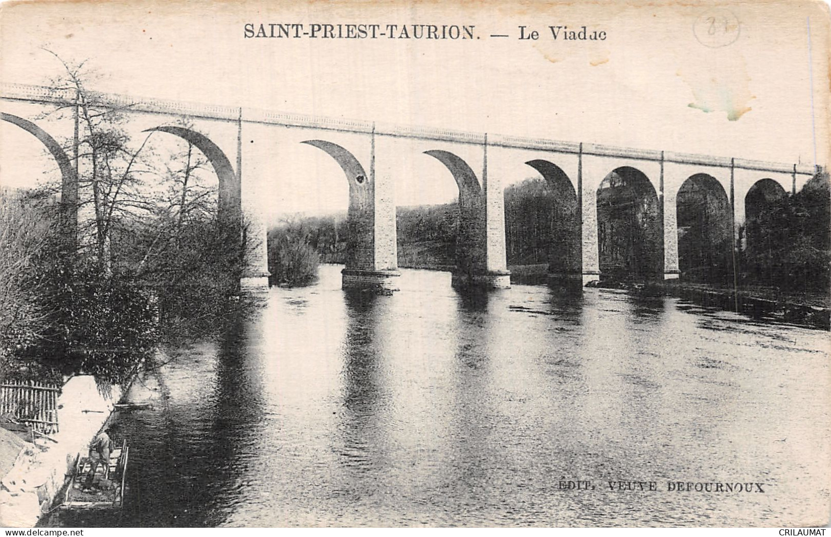 87-SAINT PRIEST TAURION-N°T5214-F/0169 - Saint Priest Taurion