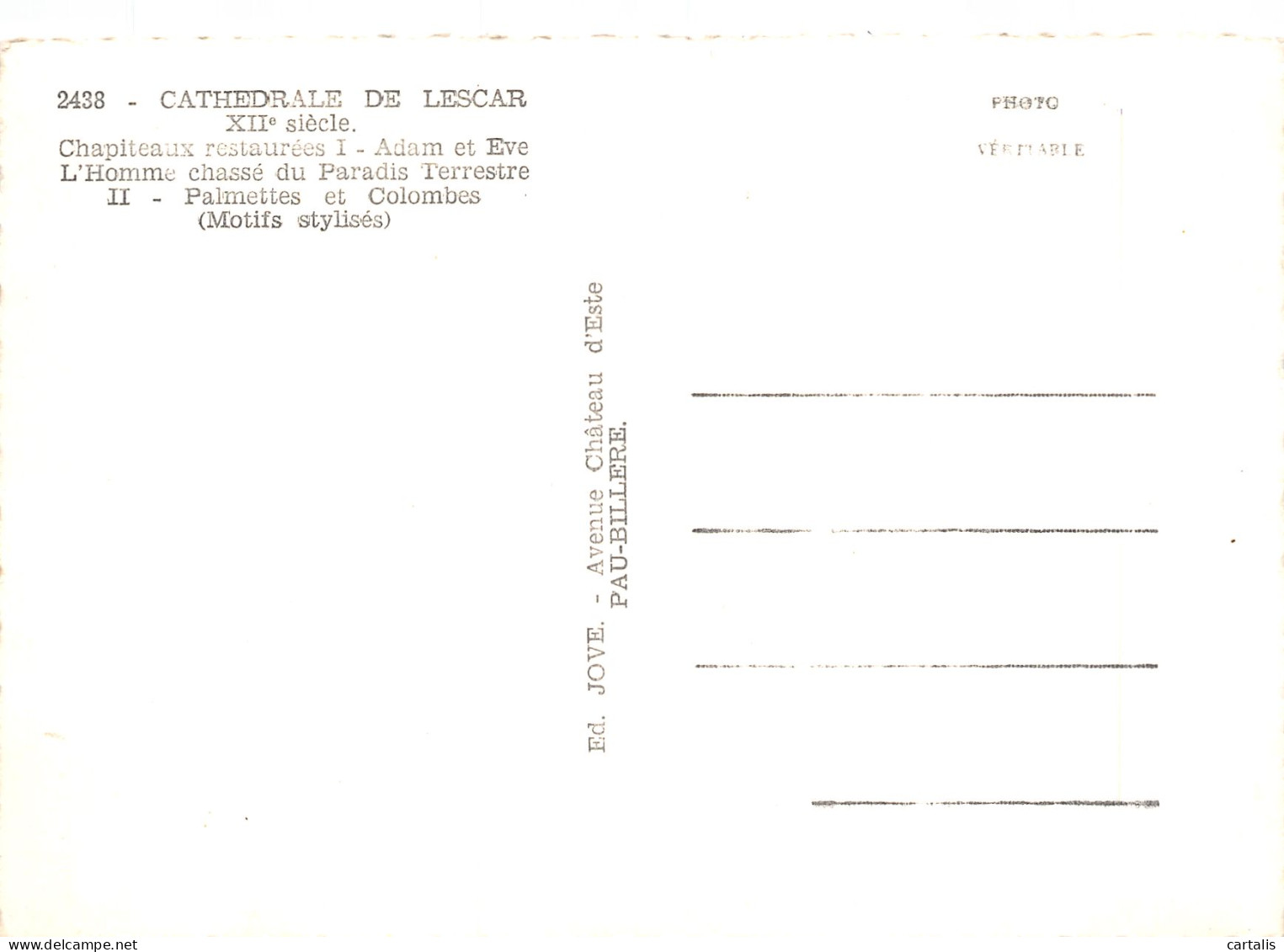 64-LESCAR-N°3918-B/0145 - Lescar