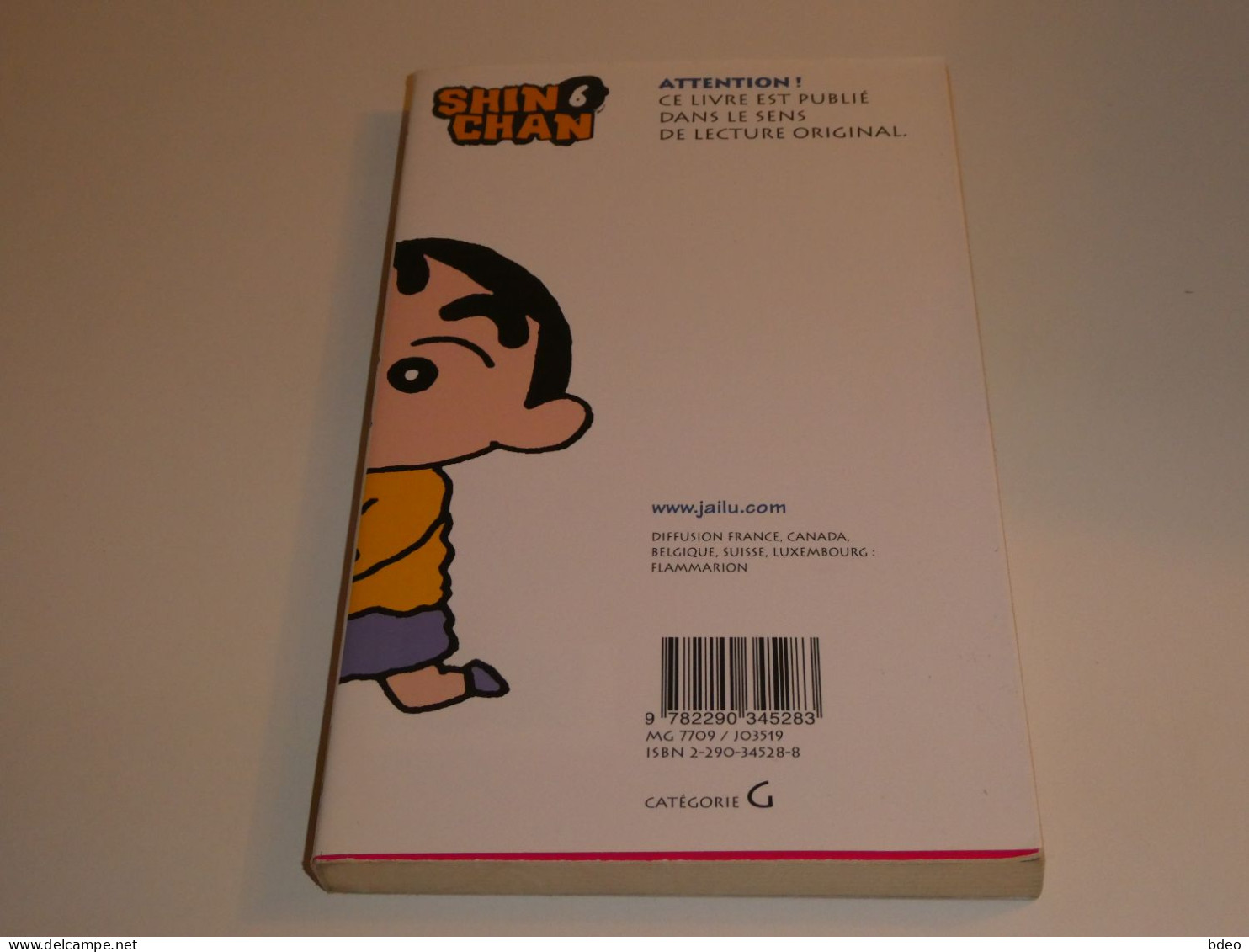 SHINCHAN TOME 6/ 1ERE SERIE / BE - Mangas Versione Francese