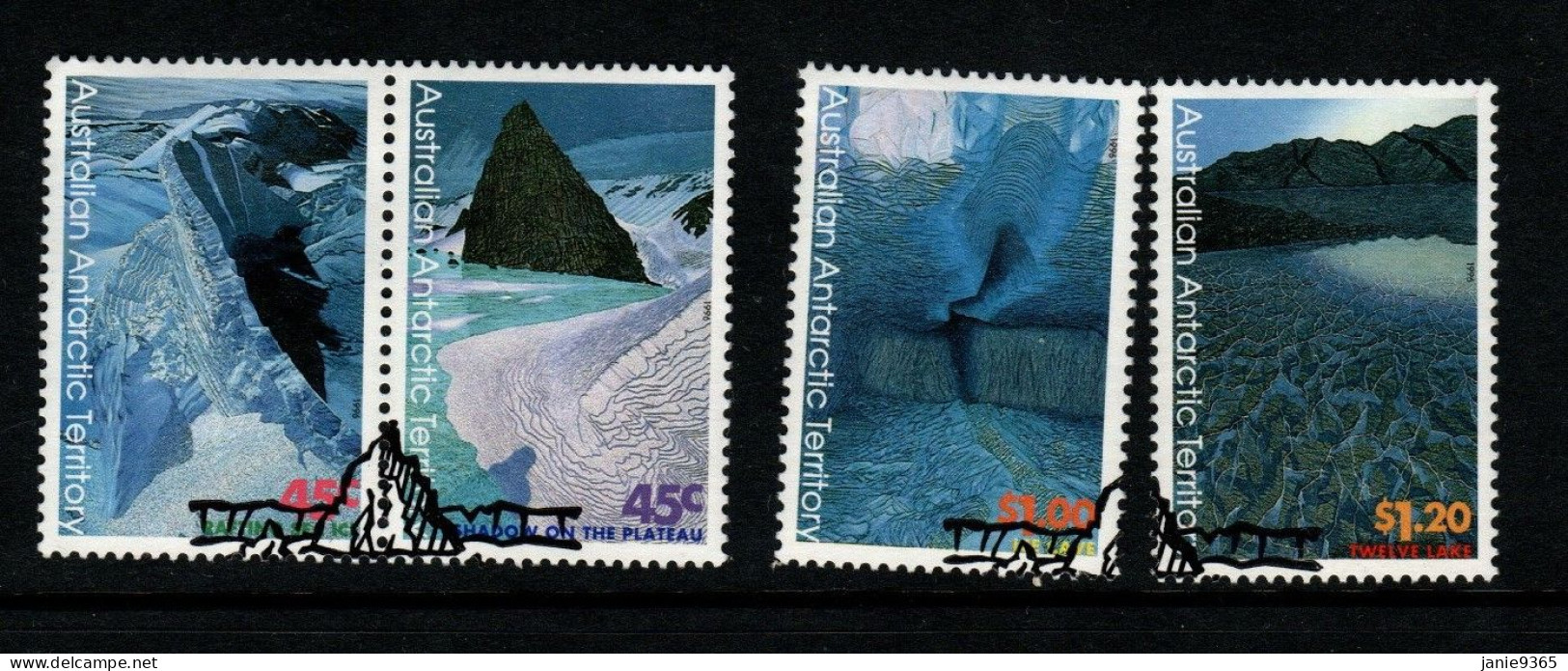 Australian Antarctic Territory ASC 105-08 1996 Landscapes ,used - Gebraucht