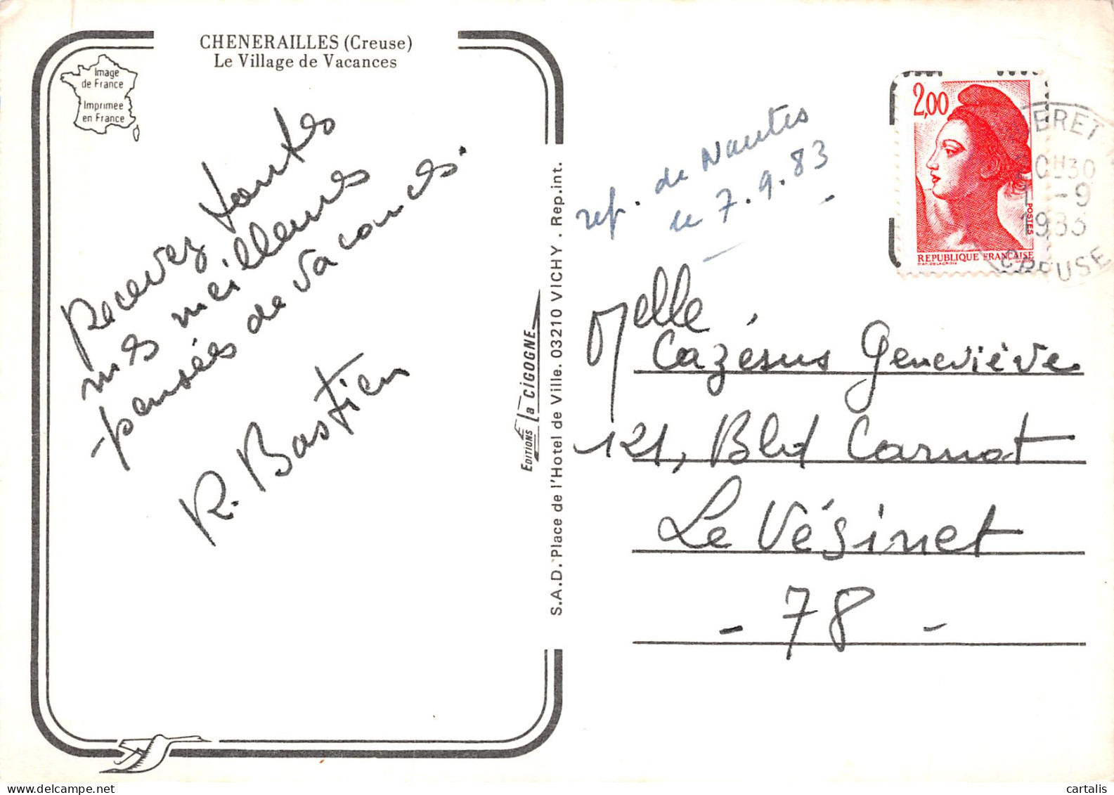 23-CHENERAILLES-N°3920-B/0029 - Chenerailles