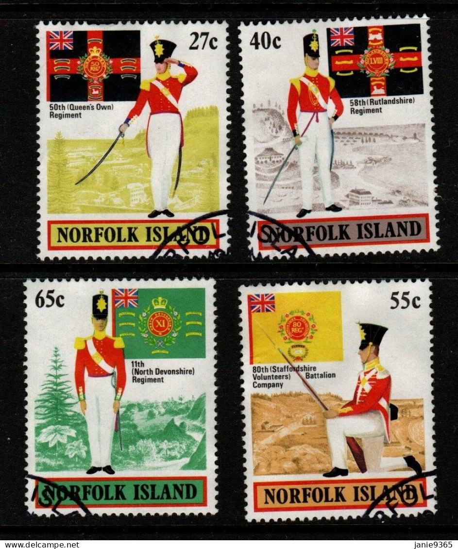 Norfolk Island 1982 Uniforms,used - Norfolk Island