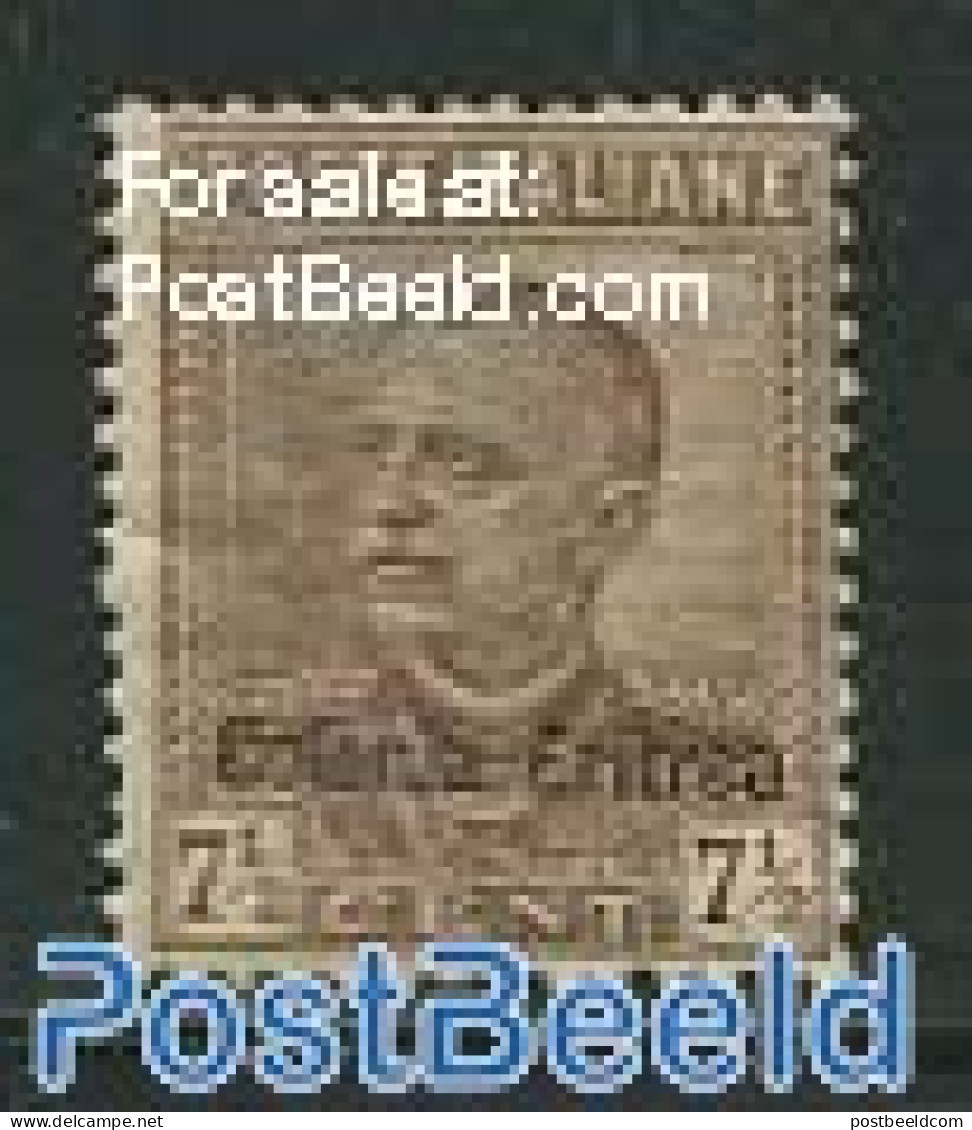 Eritrea 1928 King Victor Emanuel III 1v, Mint NH - Erythrée