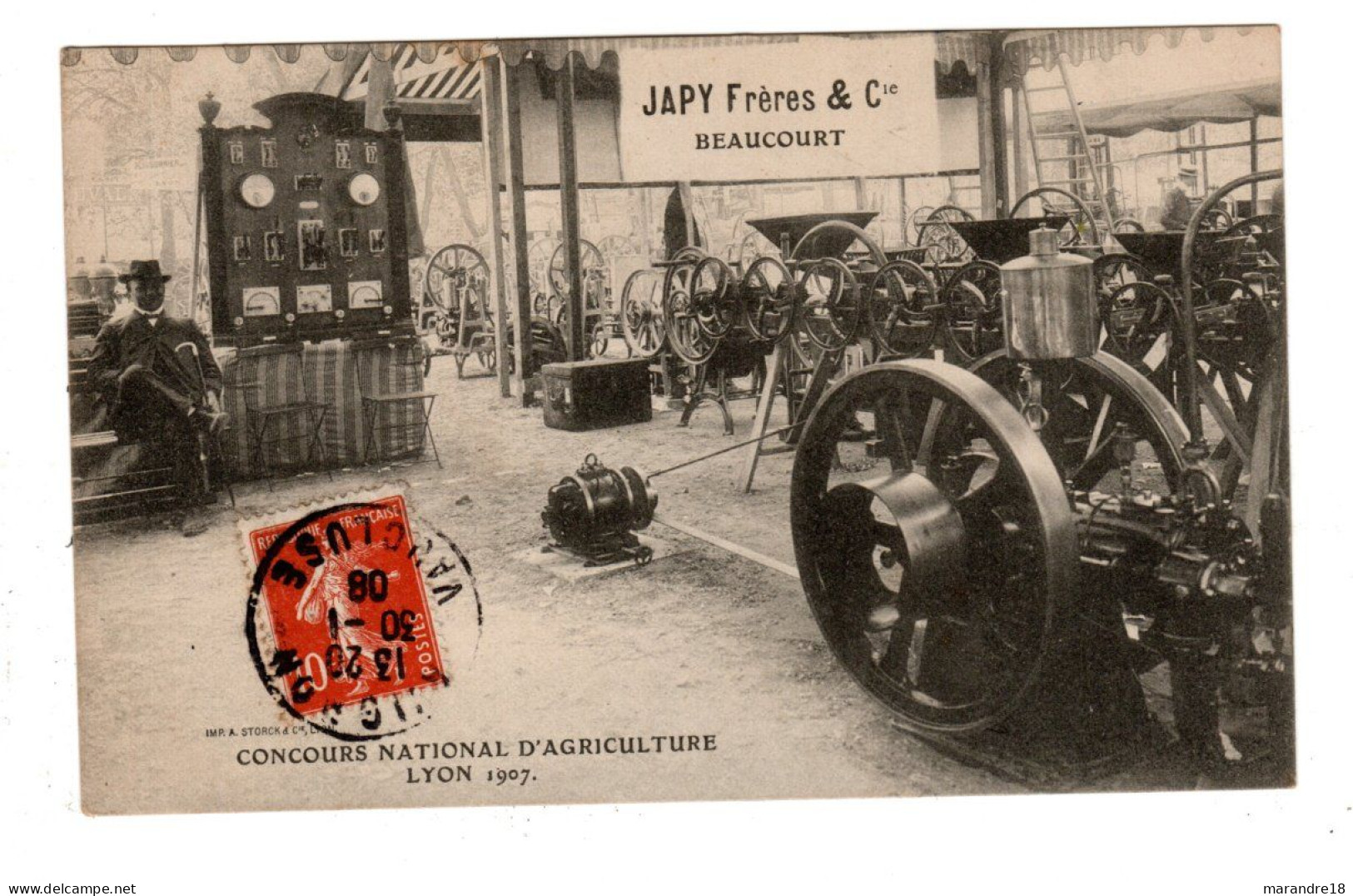 Beaucourt , Etablissement Japy Frères , Concours De Lyon 1907 - Beaucourt