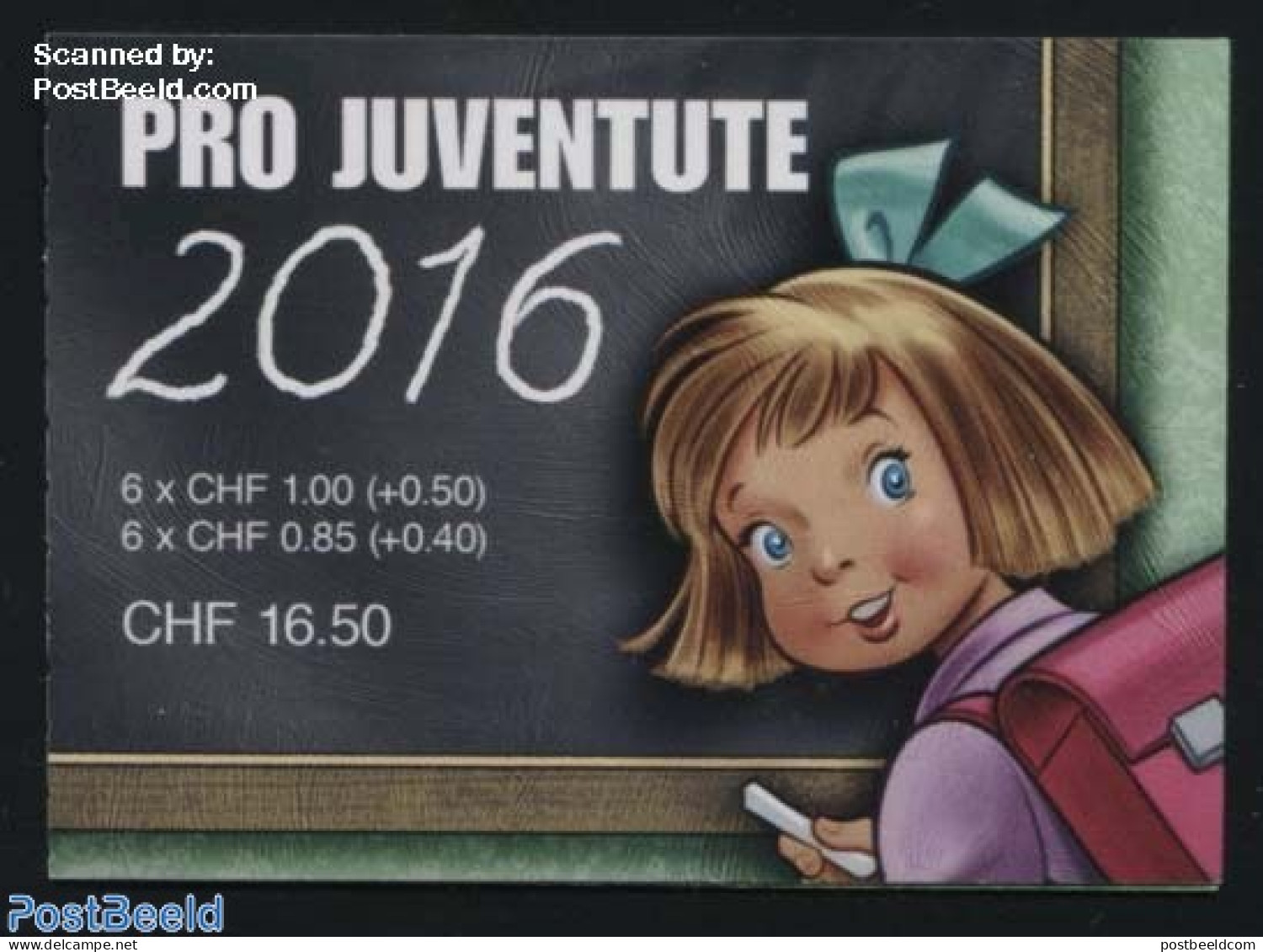 Switzerland 2016 Pro Juventute Booklet, Mint NH, Science - Education - Stamp Booklets - Neufs