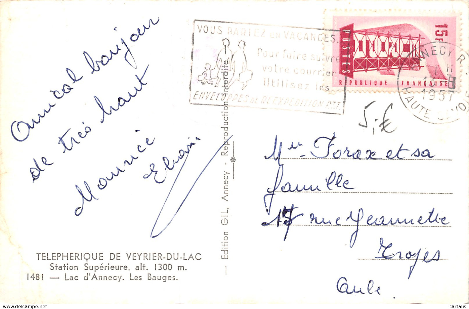 74-VEYRIER DU LAC-N°3923-E/0393 - Veyrier