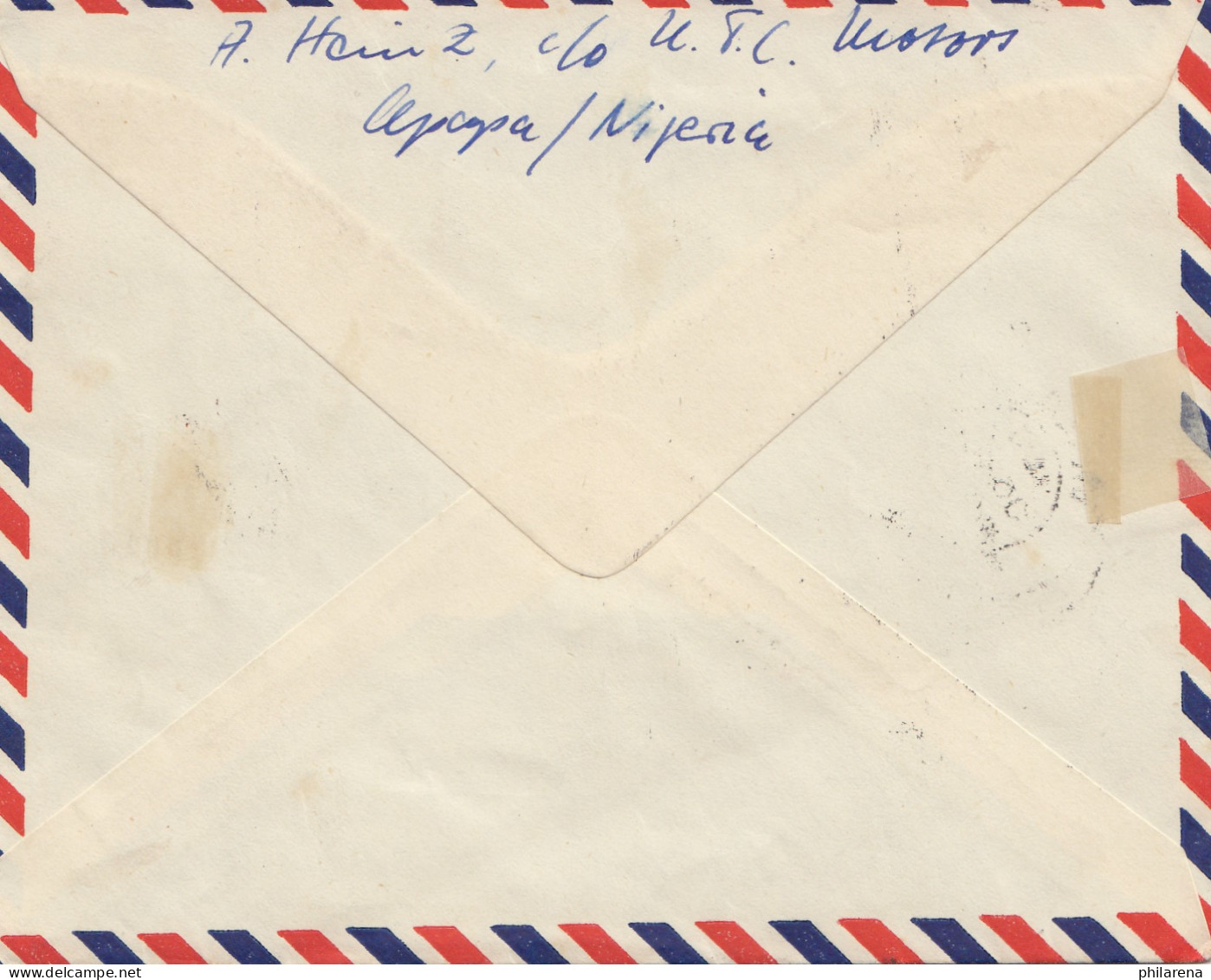 Nigeria: Air Mail To Kassel - Nigeria (1961-...)