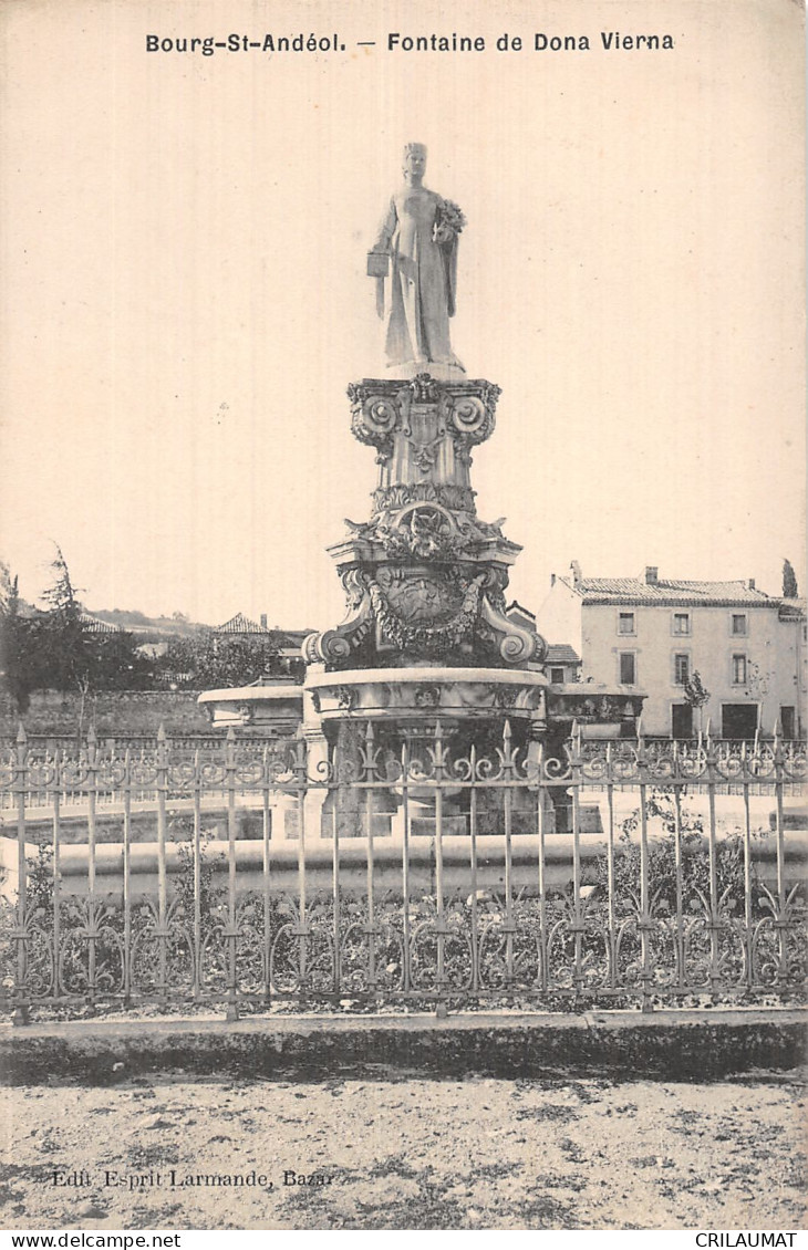 07-BOURG SAINT ANDEOL-N°T5218-G/0235 - Bourg-Saint-Andéol