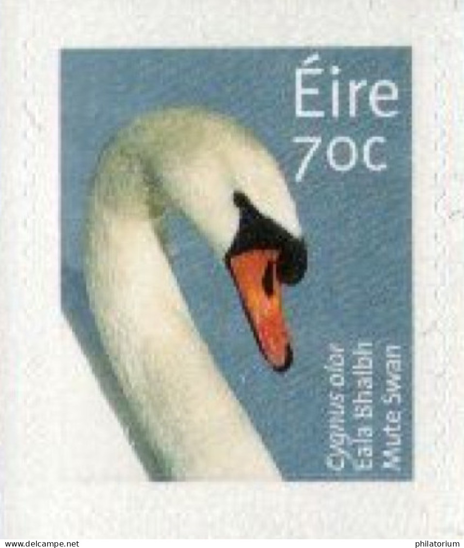 EIRE Ireland Irlande, **, Yv 2139, Mi 2136, SG 2273, Cygne Tuberculé Ou Cygne Muet (Cygnus Olor), - Swans