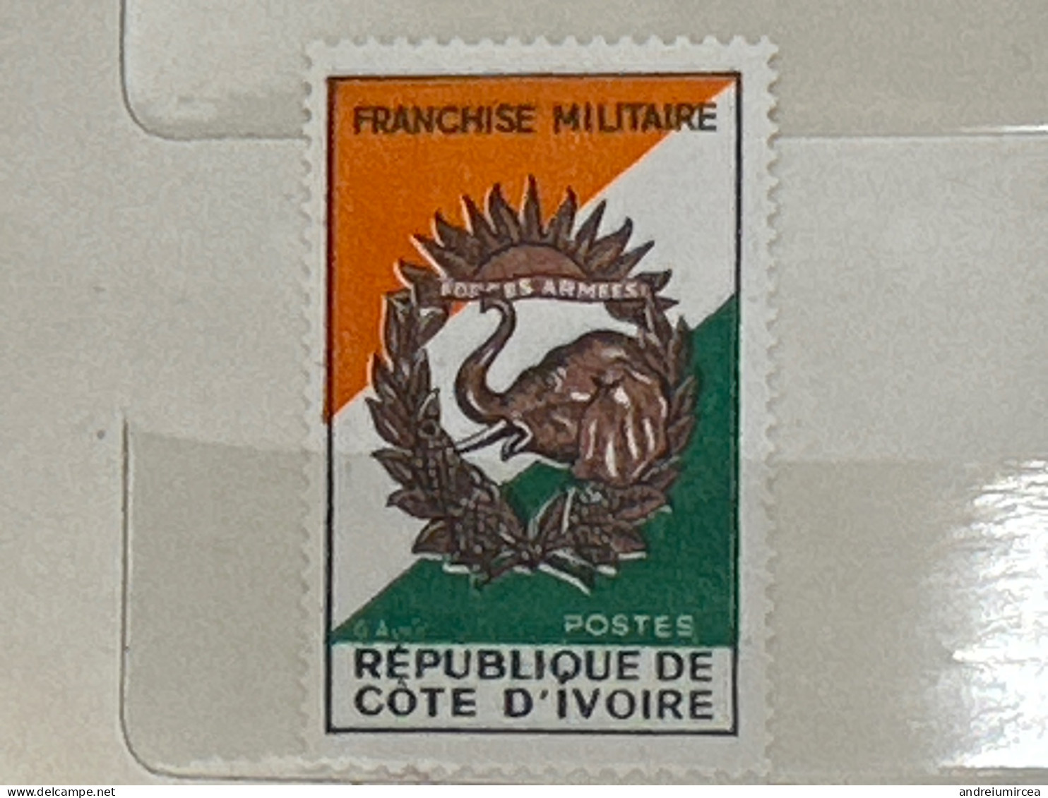1967 MNH  Franchise Militaire - Côte D'Ivoire (1960-...)