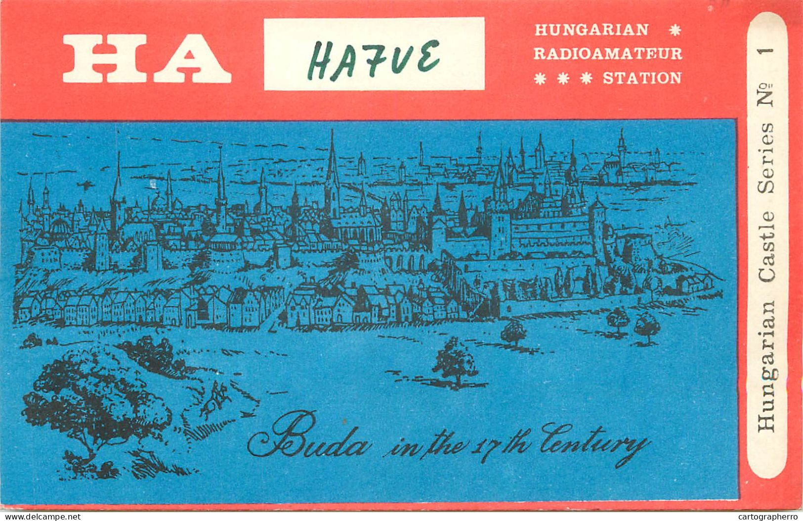 QSL Card HUNGARY Radio Amateur Station HA7VE Y03CD Pista - Radio Amateur