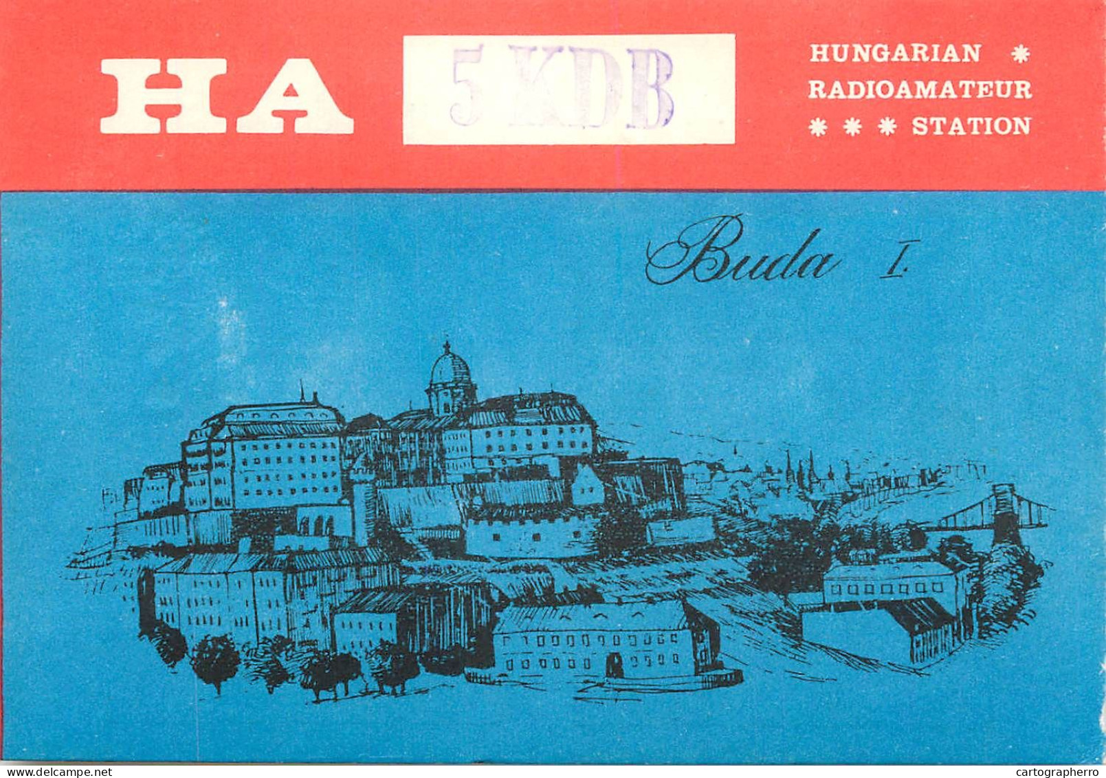 QSL Card HUNGARY Radio Amateur Station HA5KDB Y03CD Clar - Radio Amateur