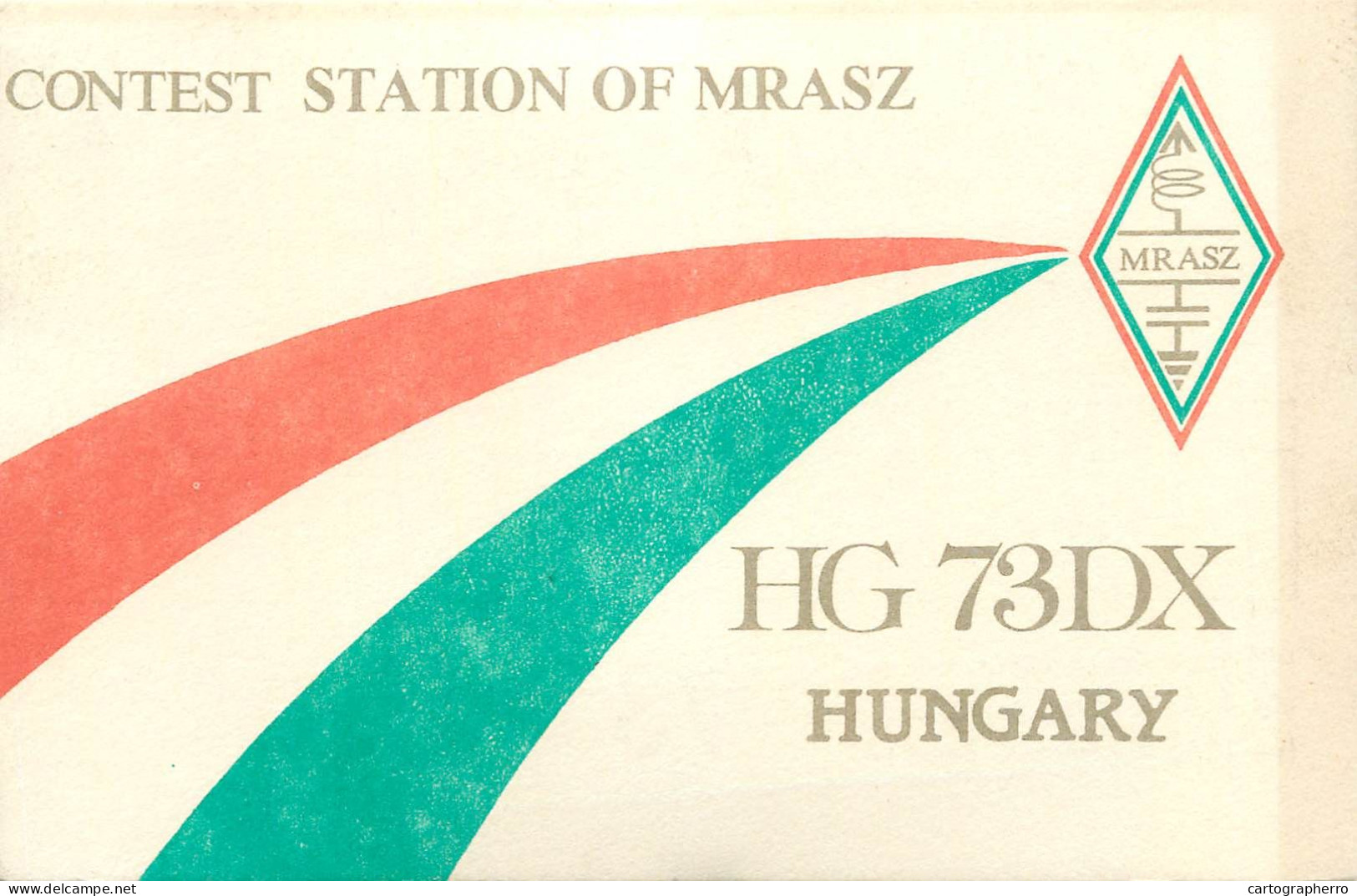 QSL Card HUNGARY Radio Amateur Station HG73DX HA6NF Y03CD I - Radio Amatoriale