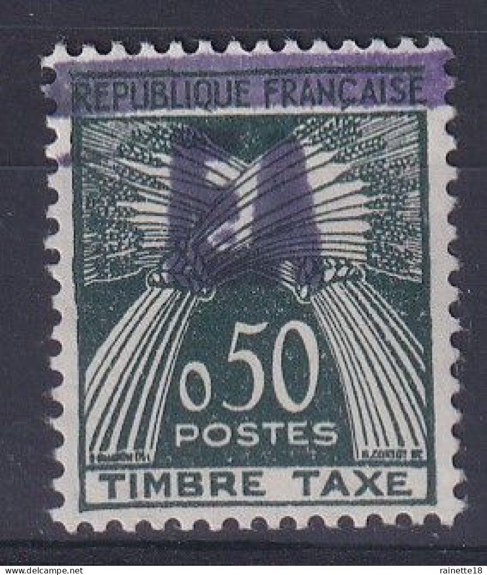 Algérie    Taxe N° 57 ** Surchargé E.A - Timbres-taxe