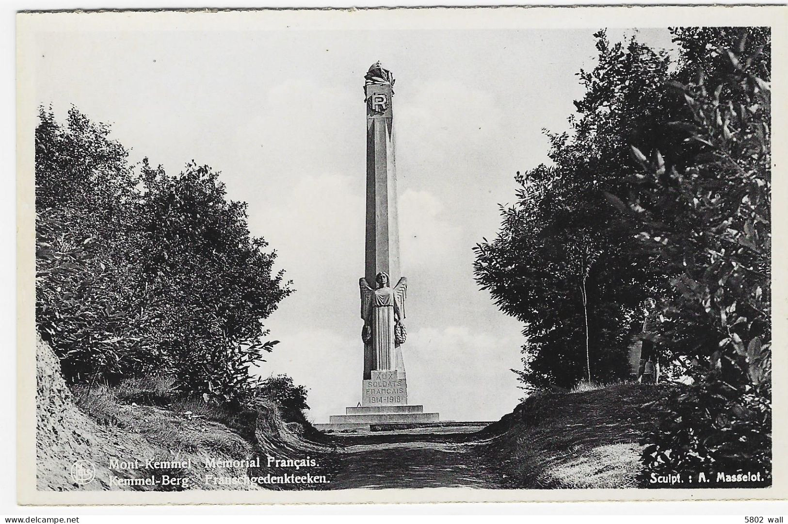 MONT KEMMEL : Mémorial Français - Heuvelland