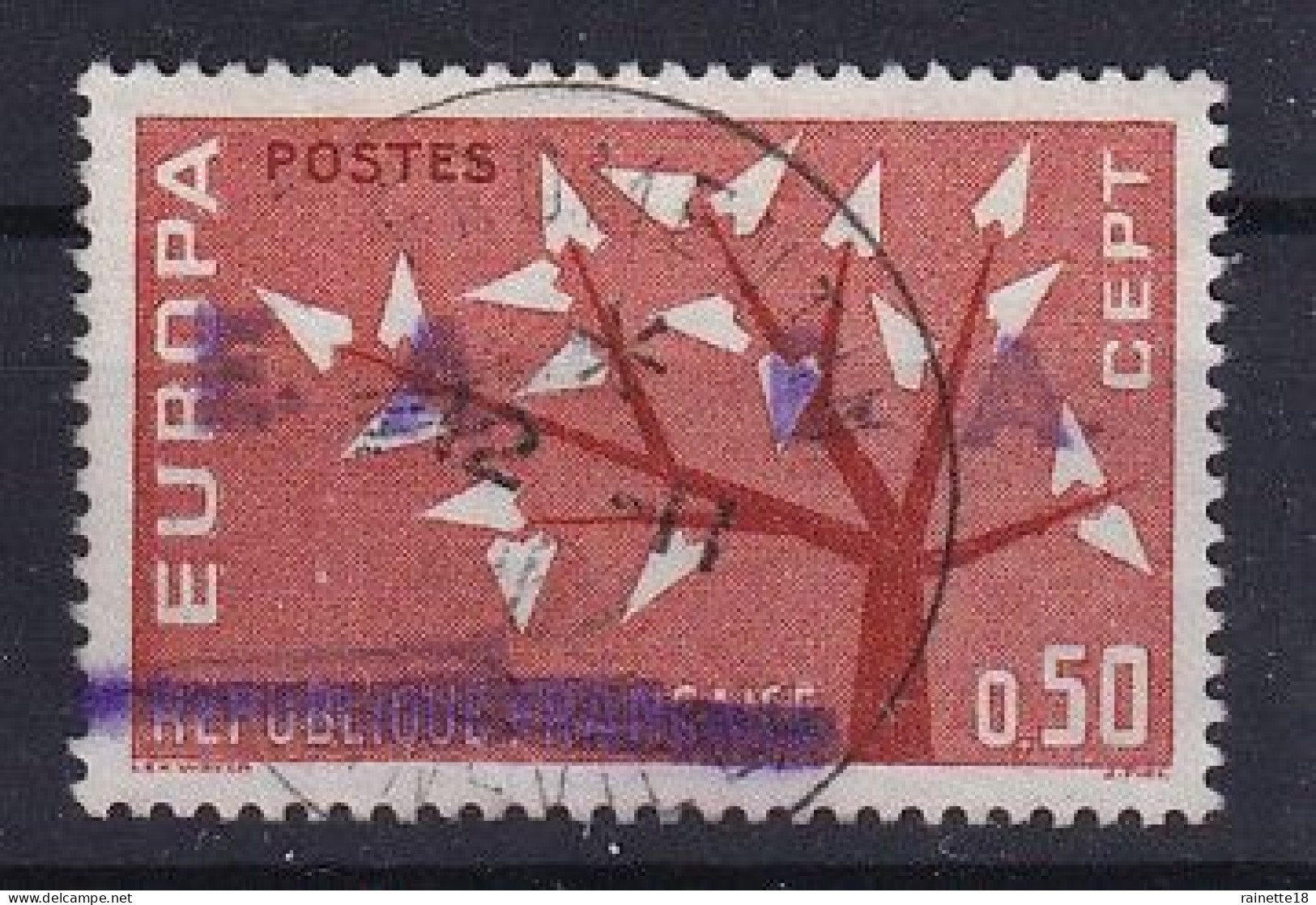 Algérie    Double Surcharge E.A  Sur Timbres De 1962, N° 1359 Oblitéré - Gebraucht