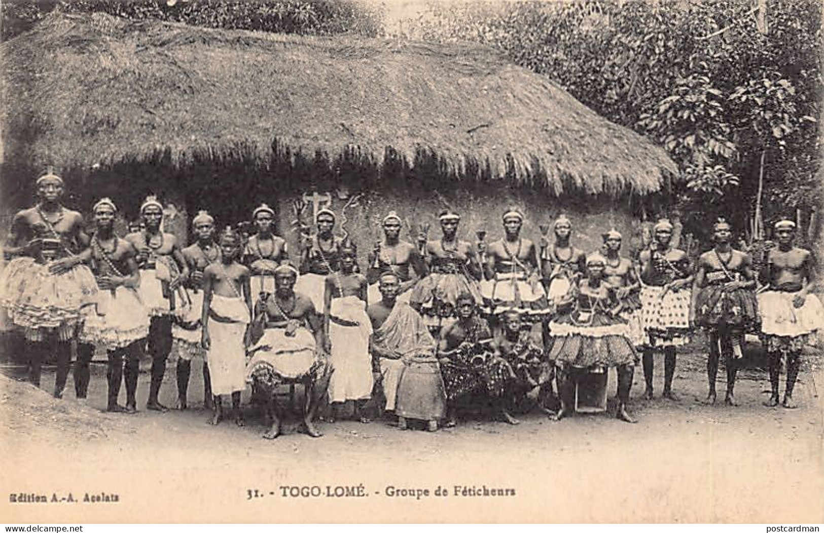 Togo - LOMÉ - Groupe De Féticheurs - Ed. A.-A. Acolatsé 31 - Togo