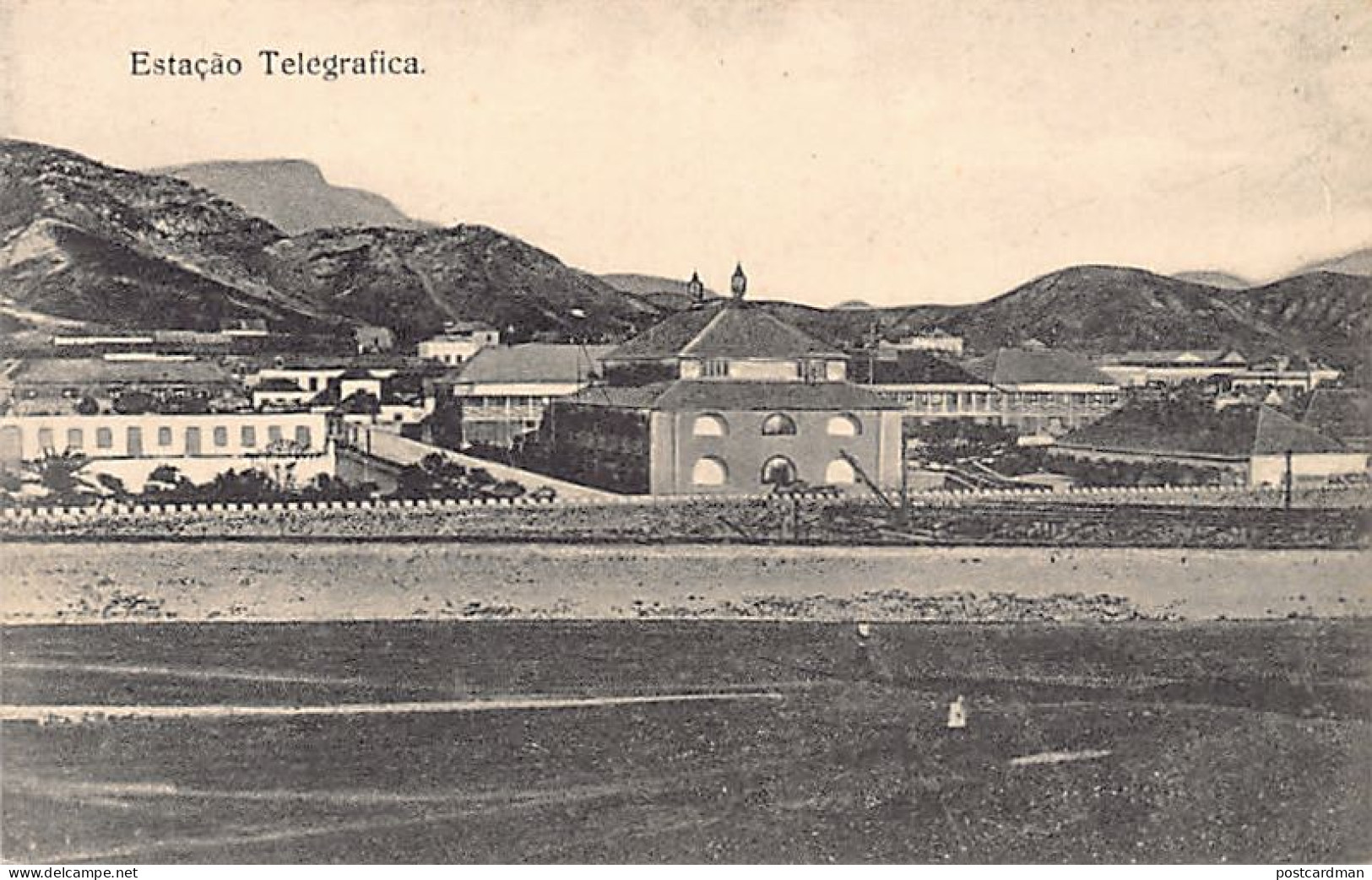 Cabo Verde - São Vicente - Estação Telegrafica - Ed. Desconhecido - Cape Verde