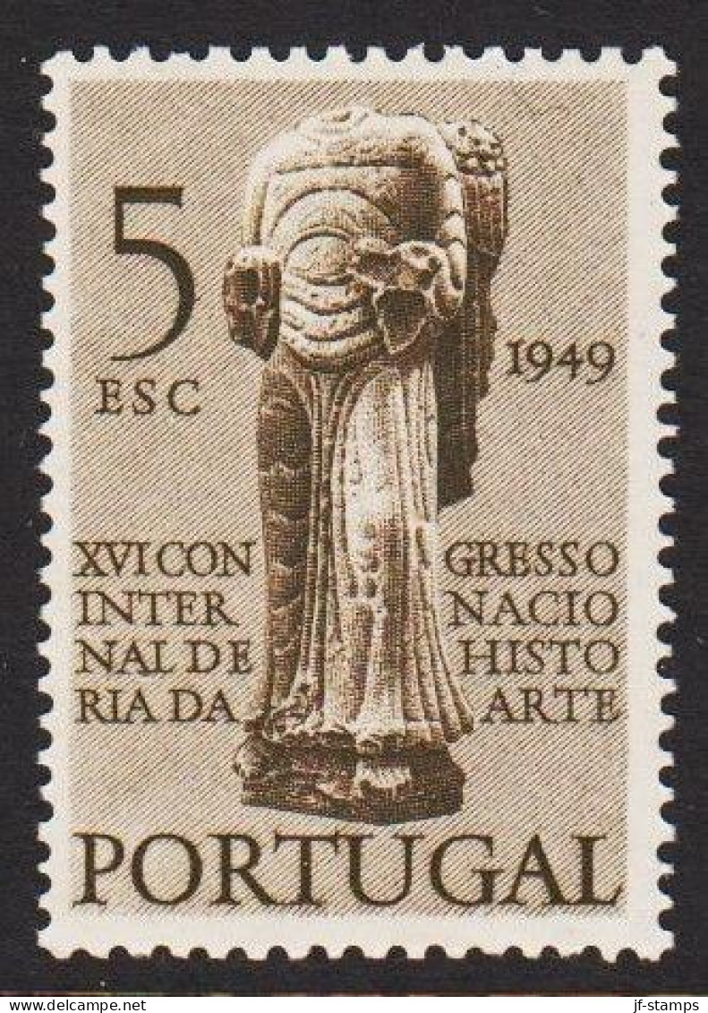 1949. PORTUGAL Art-conference 5 ESC Never Hinged. (Michel 739) - JF543675 - Neufs