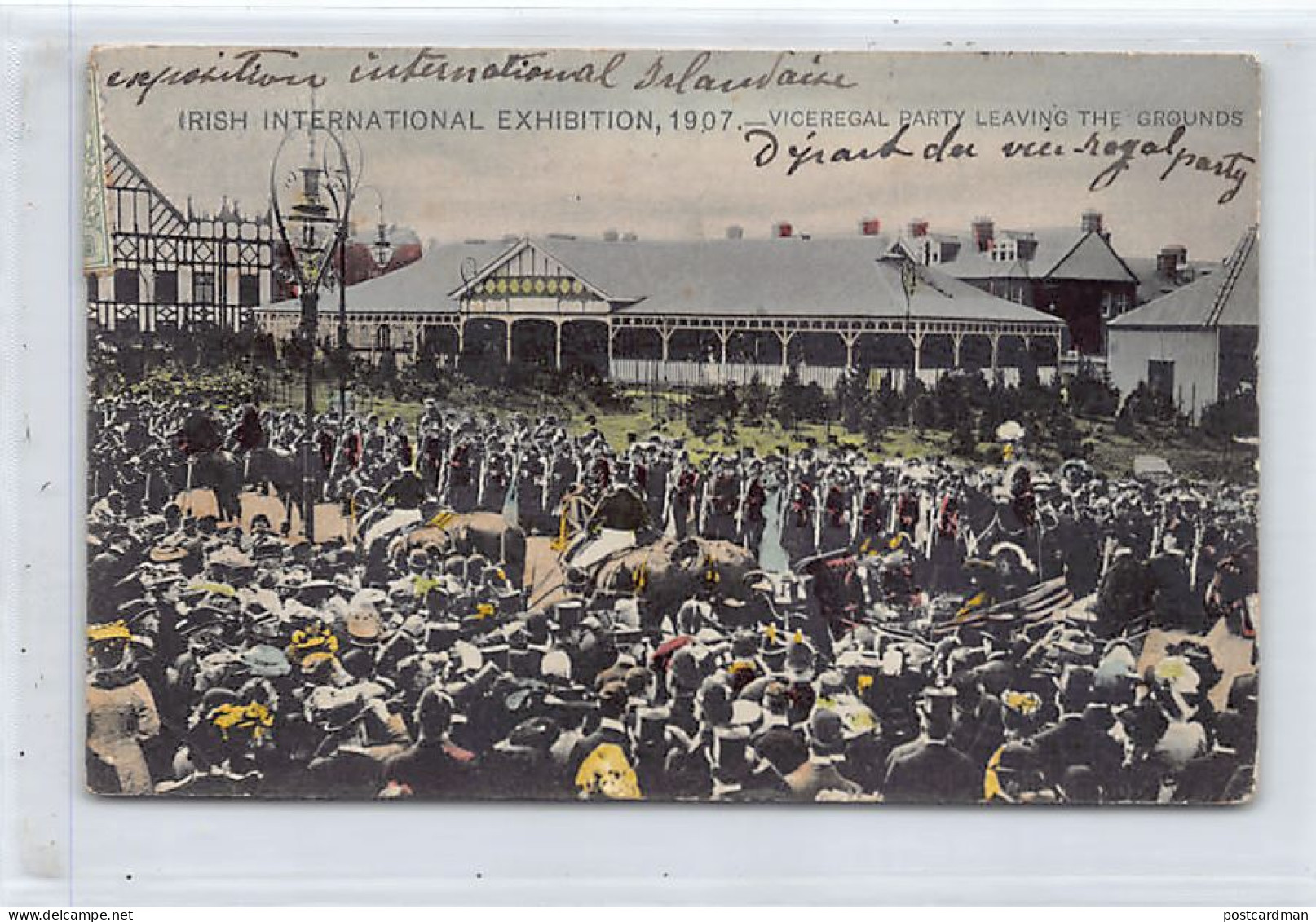 Eire - DUBLIN - Irish International Exhibitionn 1907 - Viceregal Party Leaving The Grounds - Dublin