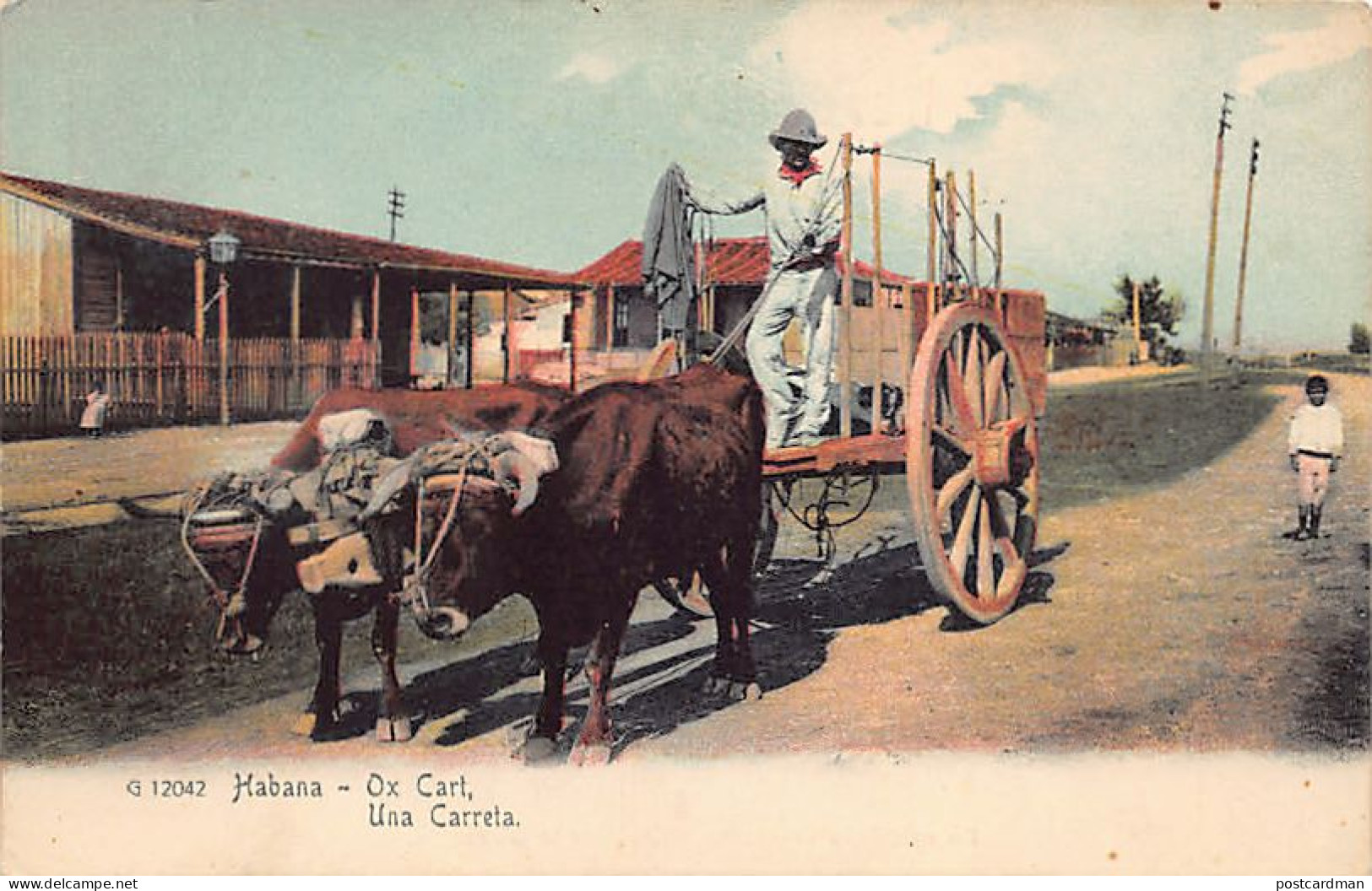 Cuba - LA HABANA - Une Carreta Ed. The Rotograph Co. 12042 - Cuba