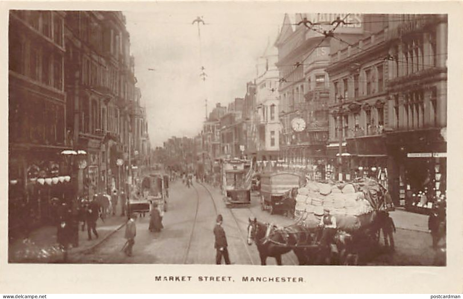 England - MANCHESTER (Lancs) Market Street - Manchester
